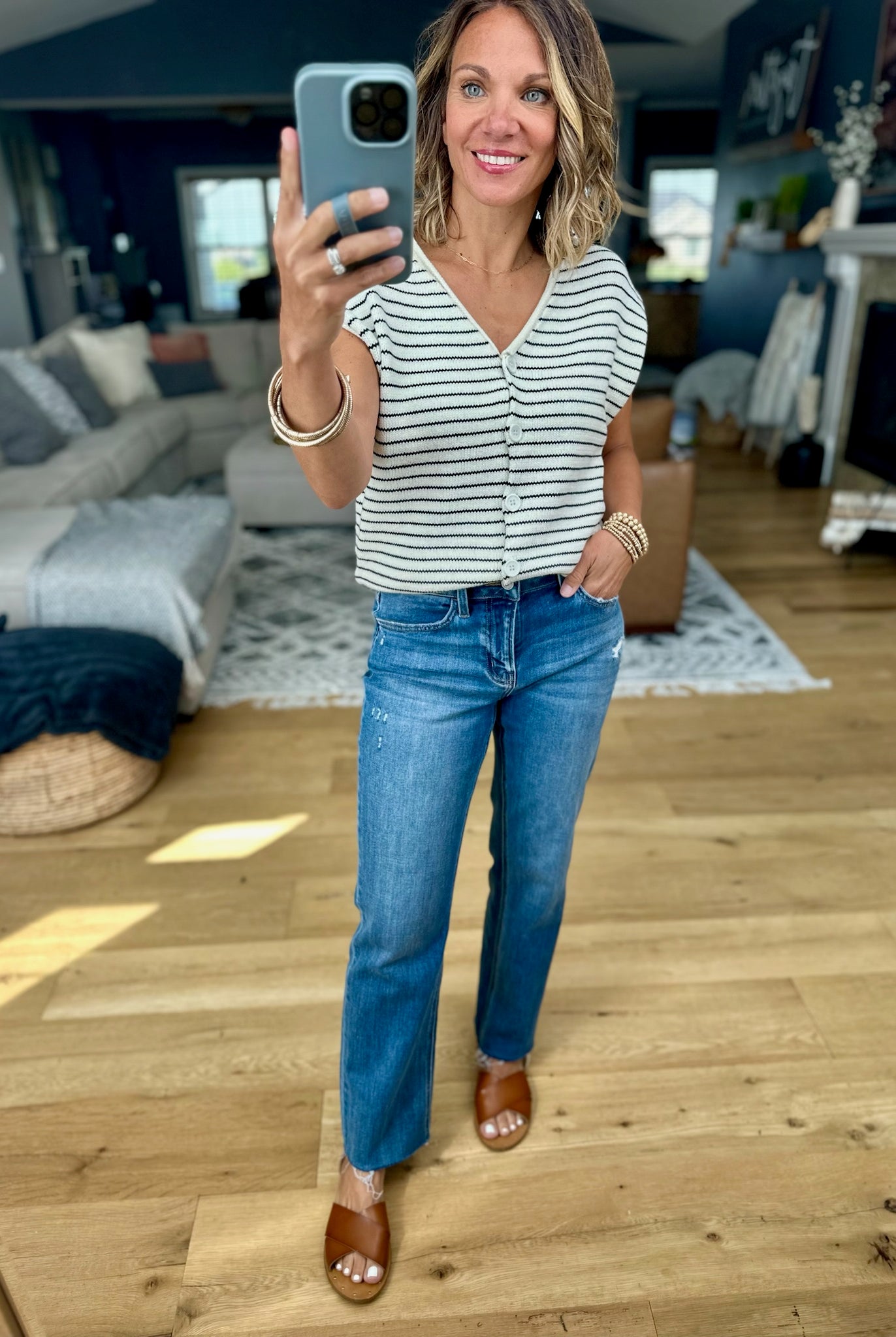 The Anne Mid-Rise Ankle Straight Denim-Vervet-Anna Kaytes Boutique, Women's Fashion Boutique in Grinnell, Iowa