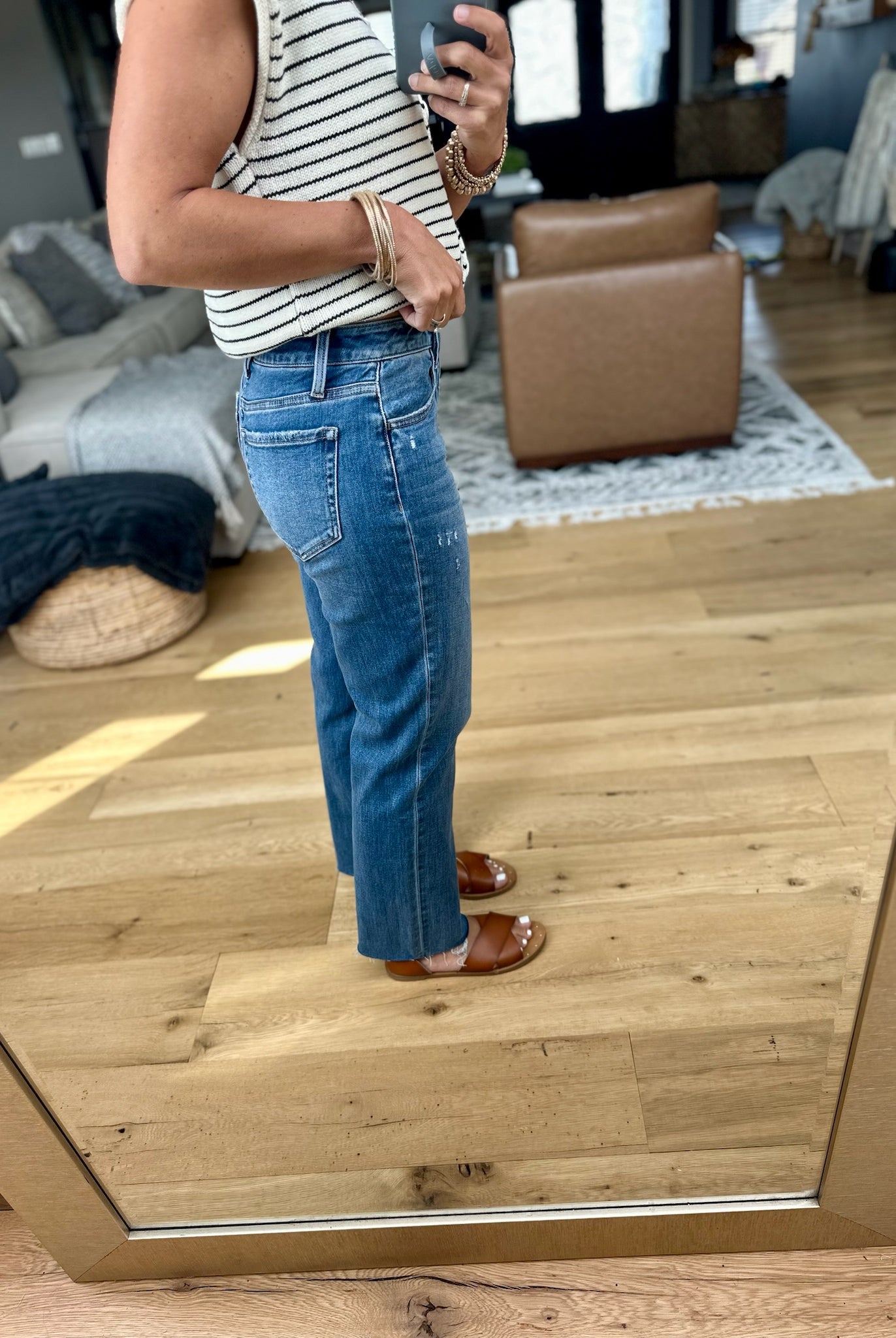 The Anne Mid-Rise Ankle Straight Denim-Vervet-Anna Kaytes Boutique, Women's Fashion Boutique in Grinnell, Iowa