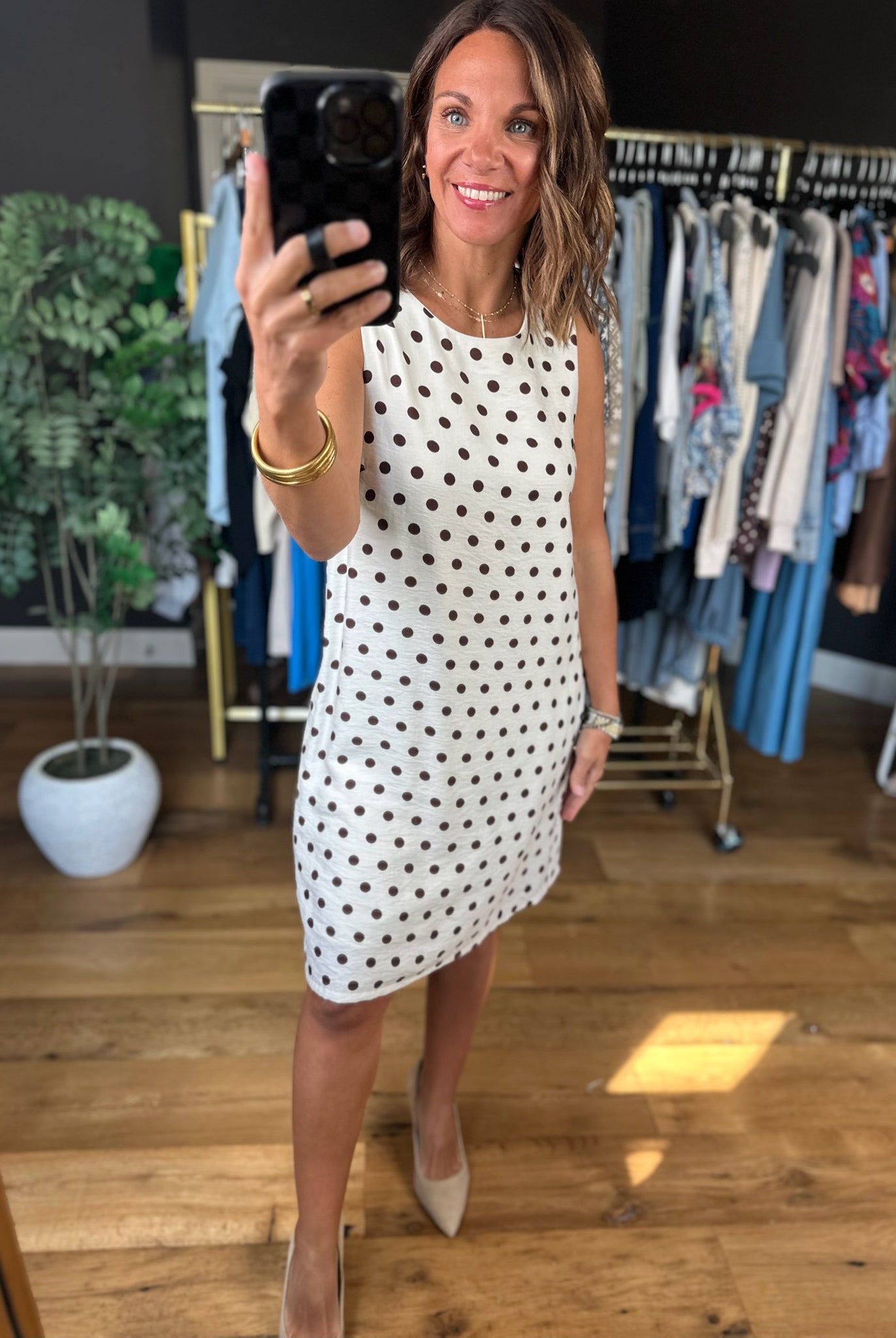 Dance With Me Pocket Dress-Dresses-She & Sky-Anna Kaytes Boutique, Women's Fashion Boutique in Grinnell, Iowa