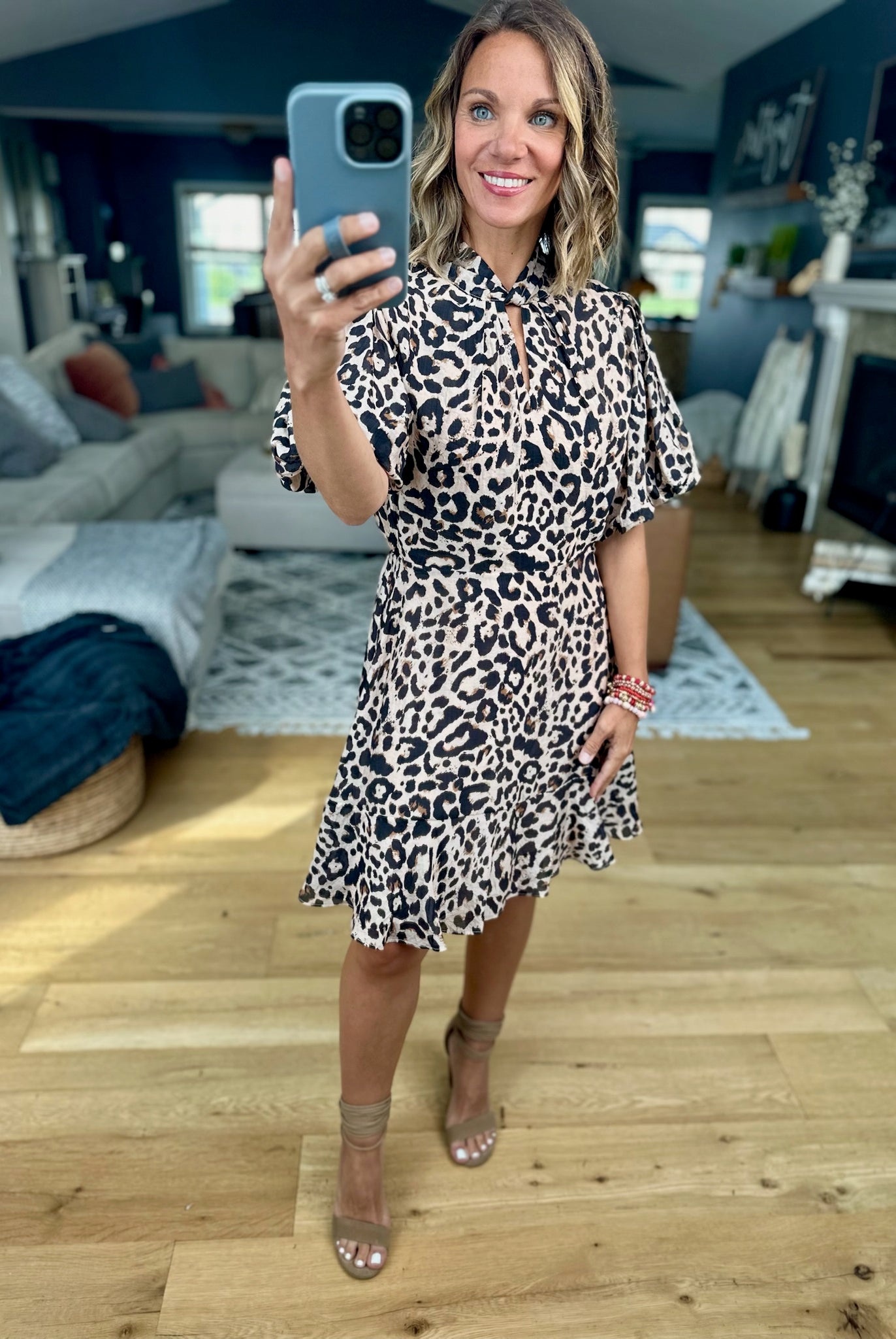 Call Of the Wild Cheetah Print Dress-THML-Anna Kaytes Boutique, Women's Fashion Boutique in Grinnell, Iowa