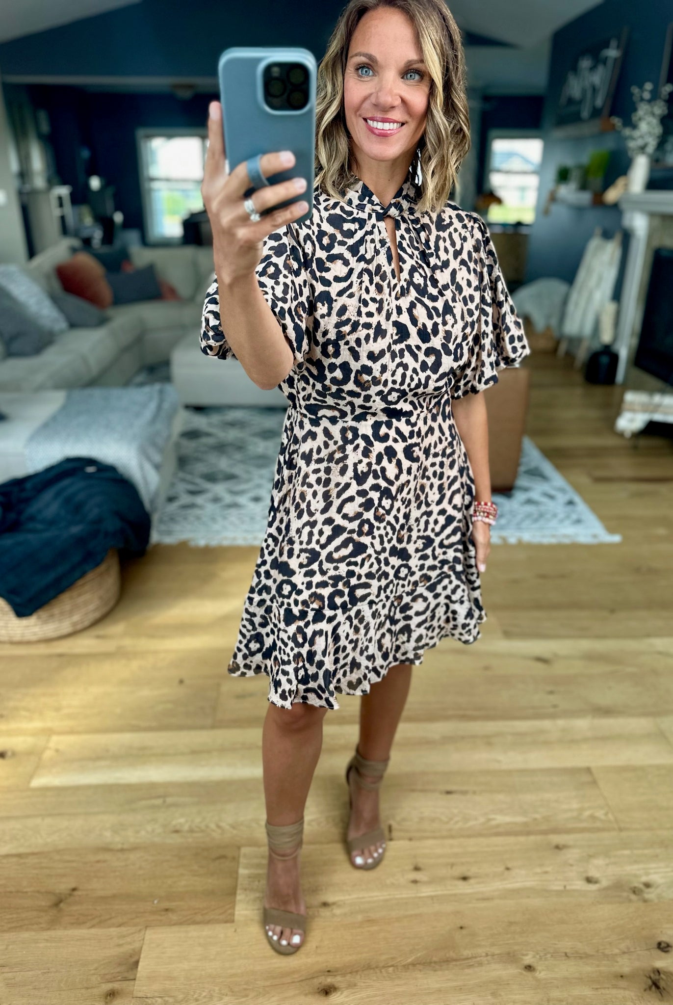 Call Of the Wild Cheetah Print Dress-THML-Anna Kaytes Boutique, Women's Fashion Boutique in Grinnell, Iowa