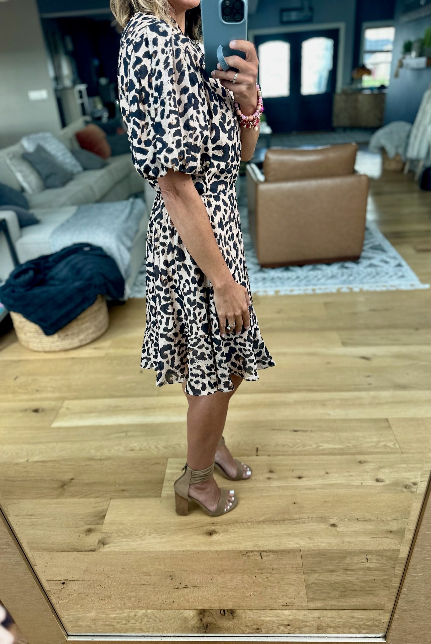 Call Of the Wild Cheetah Print Dress-THML-Anna Kaytes Boutique, Women's Fashion Boutique in Grinnell, Iowa