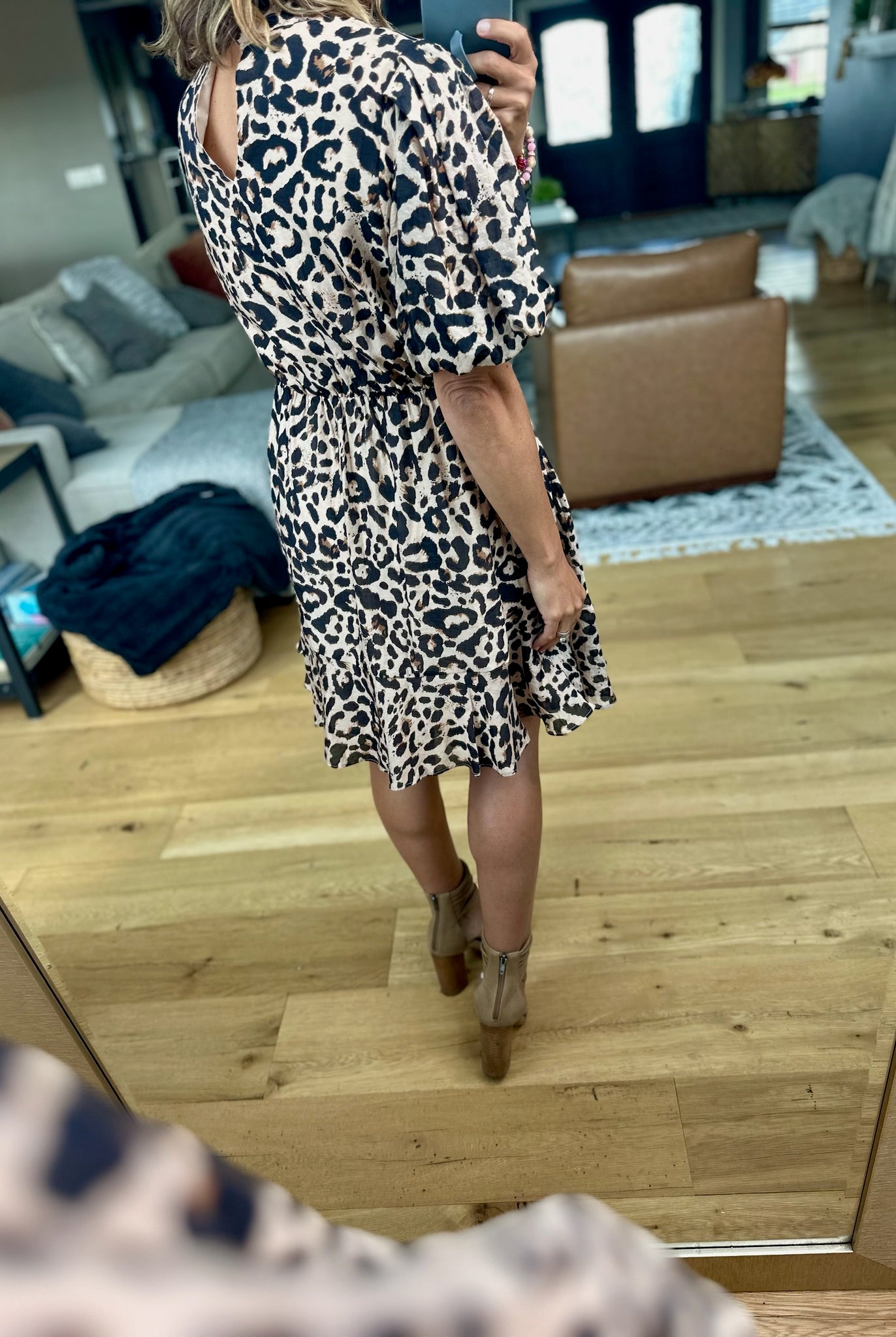 Call Of the Wild Cheetah Print Dress-THML-Anna Kaytes Boutique, Women's Fashion Boutique in Grinnell, Iowa