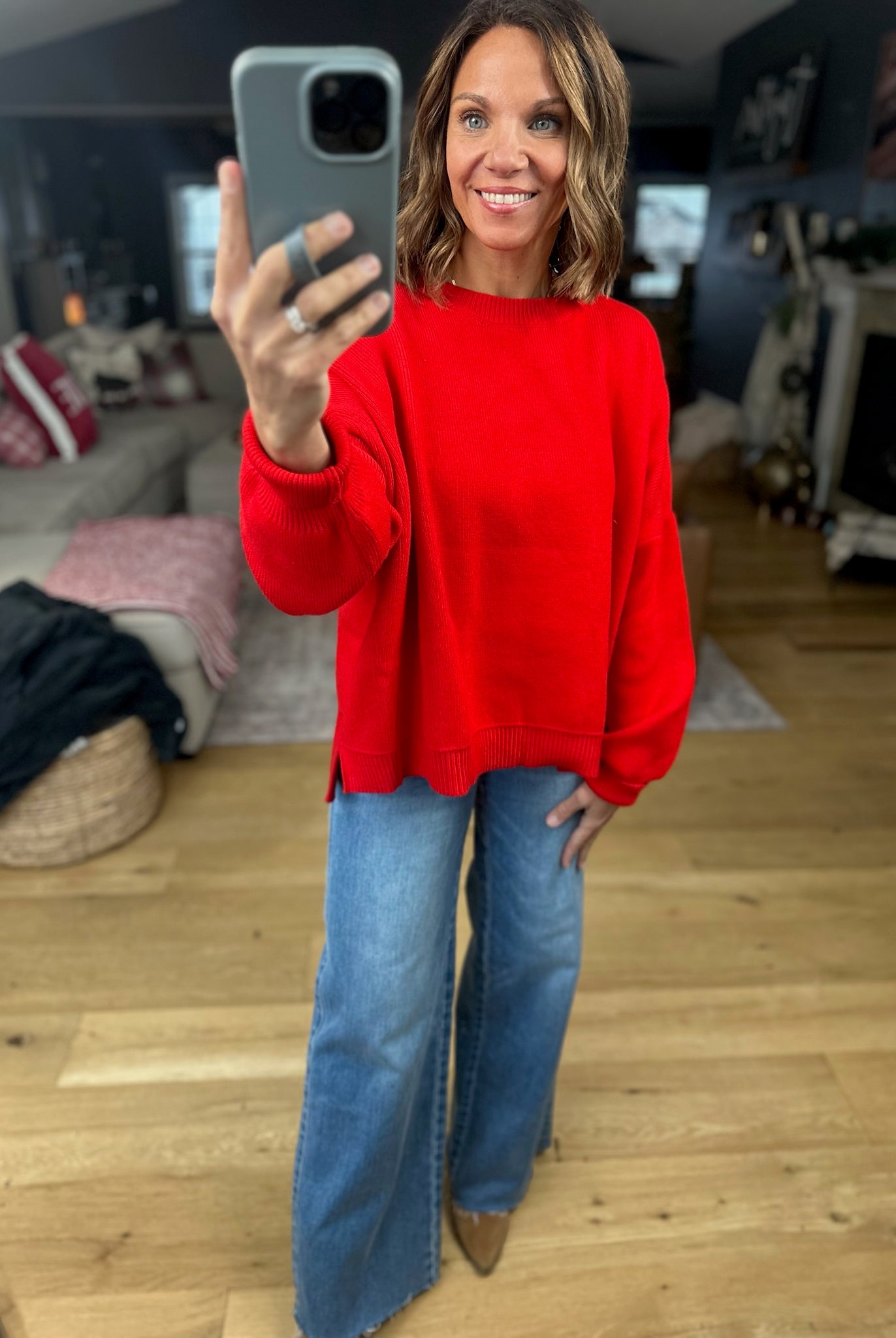 The Cozy Moment Sweater-Sweaters-She & Sky-Anna Kaytes Boutique, Women's Fashion Boutique in Grinnell, Iowa