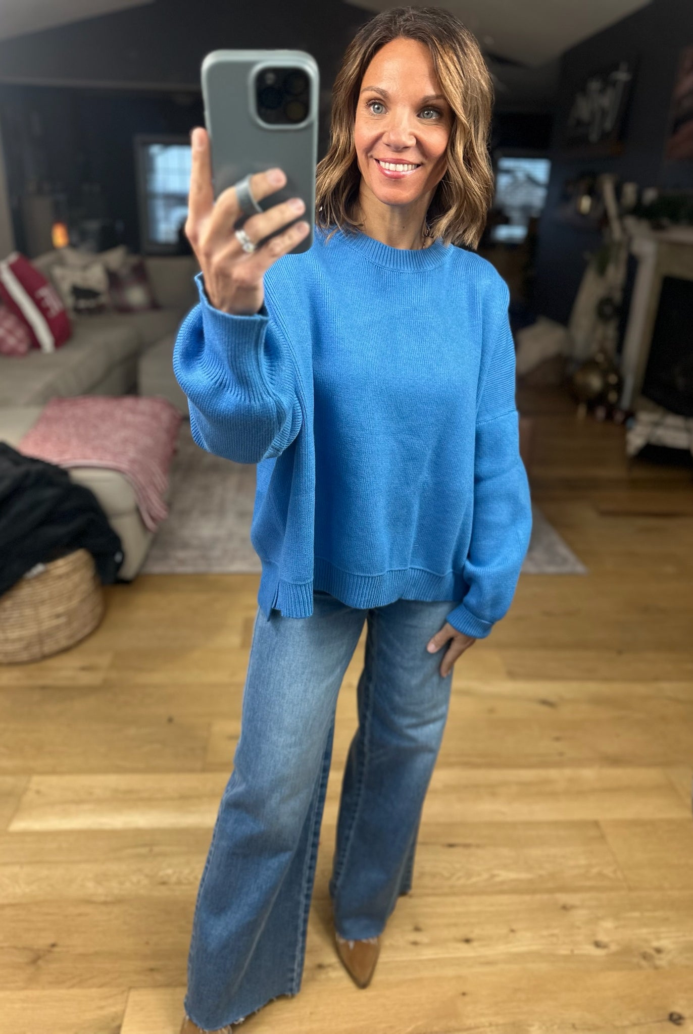 The Cozy Moment Sweater-Sweaters-She & Sky-Anna Kaytes Boutique, Women's Fashion Boutique in Grinnell, Iowa