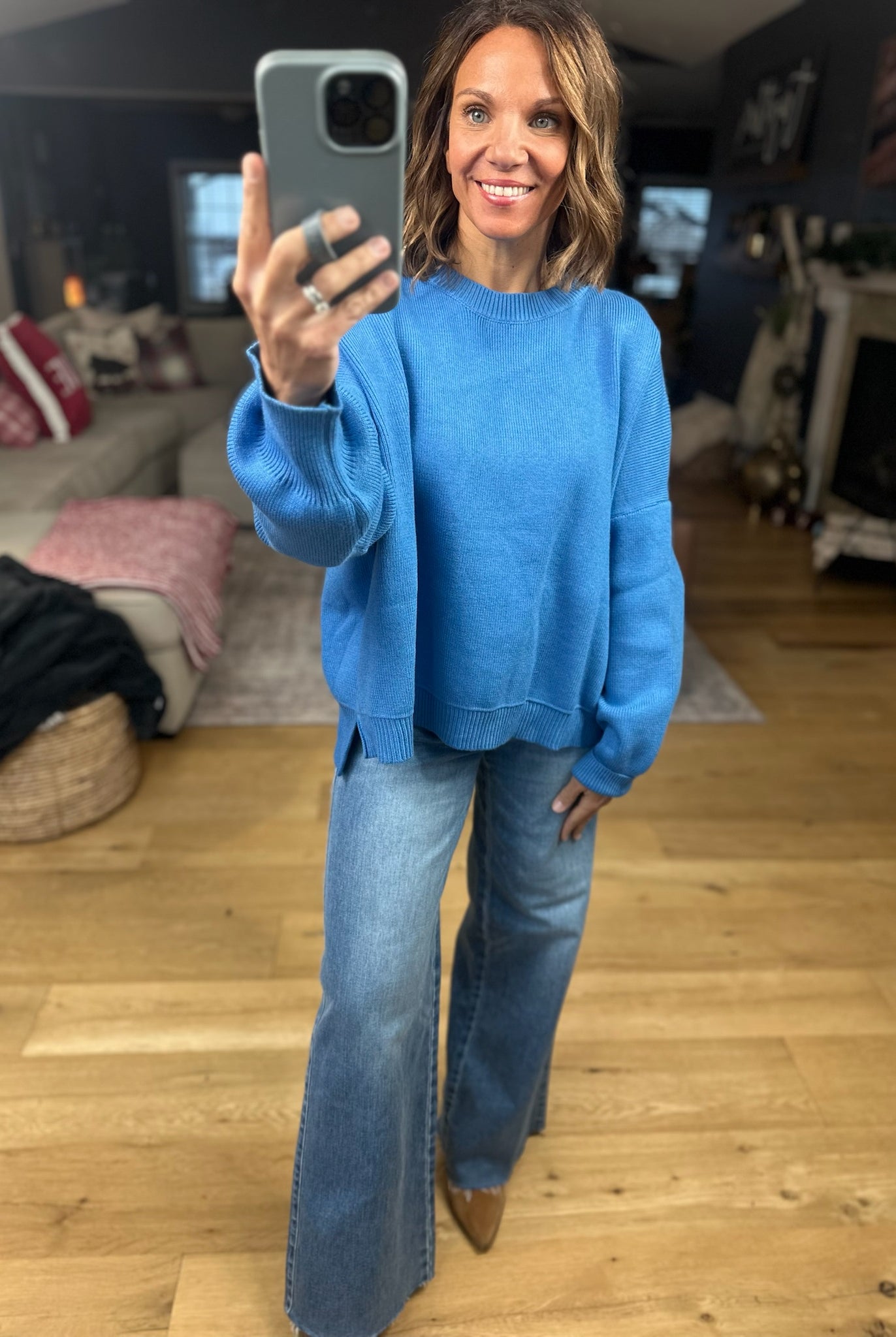 The Cozy Moment Sweater-Sweaters-She & Sky-Anna Kaytes Boutique, Women's Fashion Boutique in Grinnell, Iowa