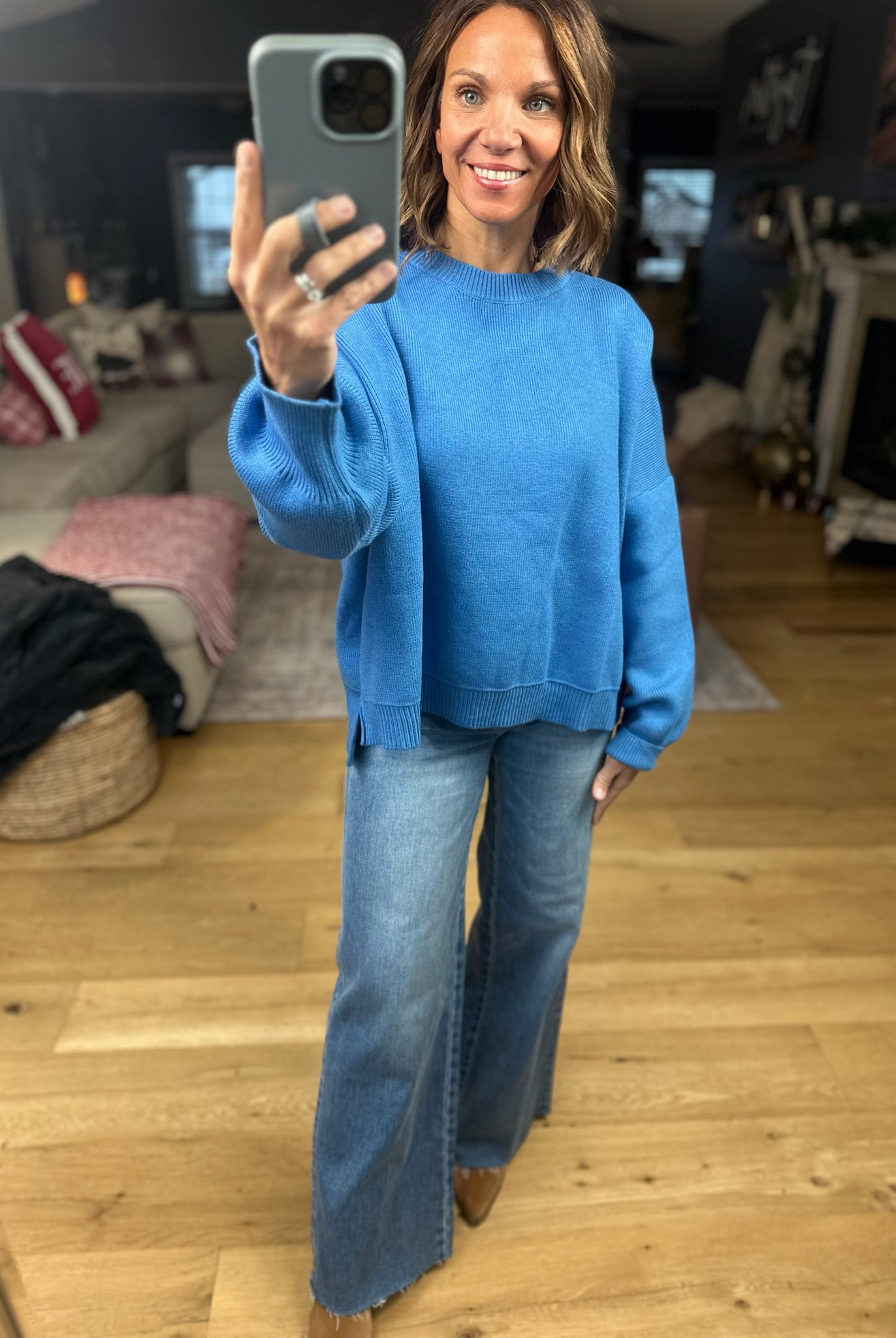 The Cozy Moment Sweater-Sweaters-She & Sky-Anna Kaytes Boutique, Women's Fashion Boutique in Grinnell, Iowa