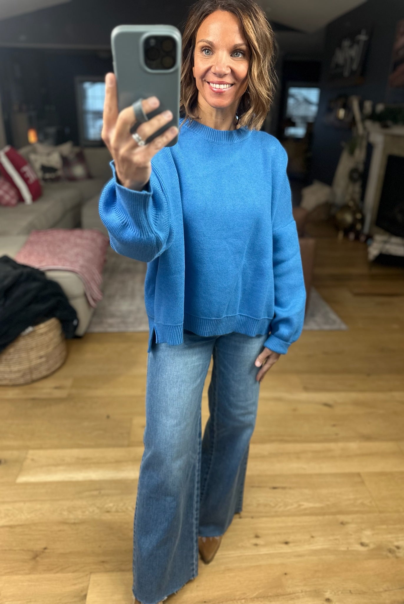 The Cozy Moment Sweater-Sweaters-She & Sky-Anna Kaytes Boutique, Women's Fashion Boutique in Grinnell, Iowa