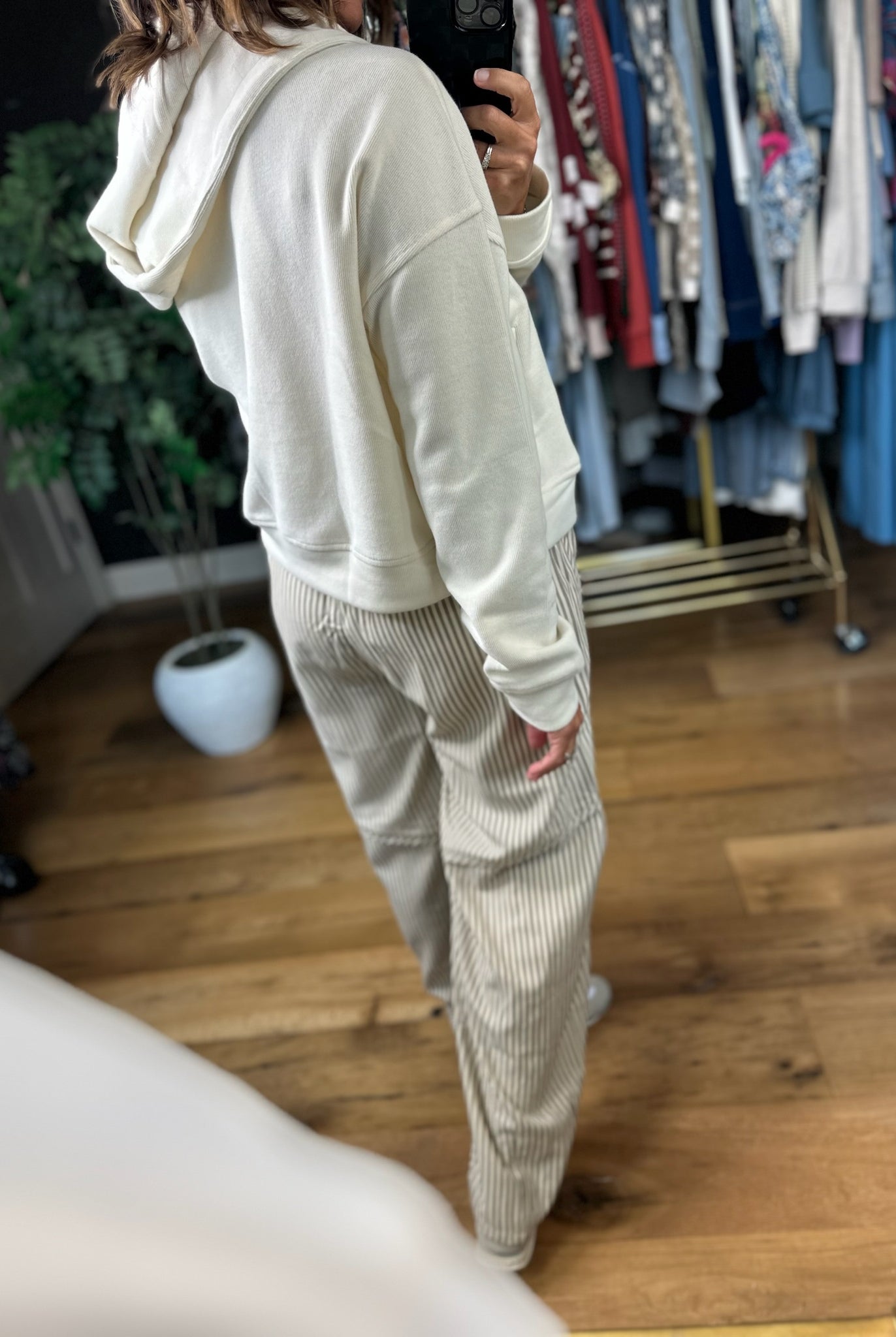 Make It Easy Zip Hoodie-Sweaters-Wishlist-Anna Kaytes Boutique, Women's Fashion Boutique in Grinnell, Iowa