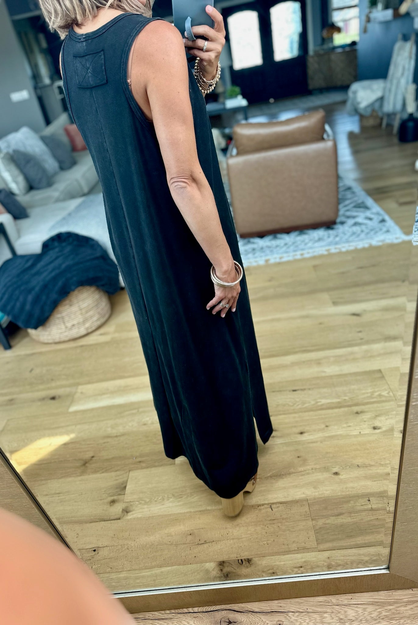 Go Ahead Pocket Maxi Dress - Black-Staccato-Anna Kaytes Boutique, Women's Fashion Boutique in Grinnell, Iowa