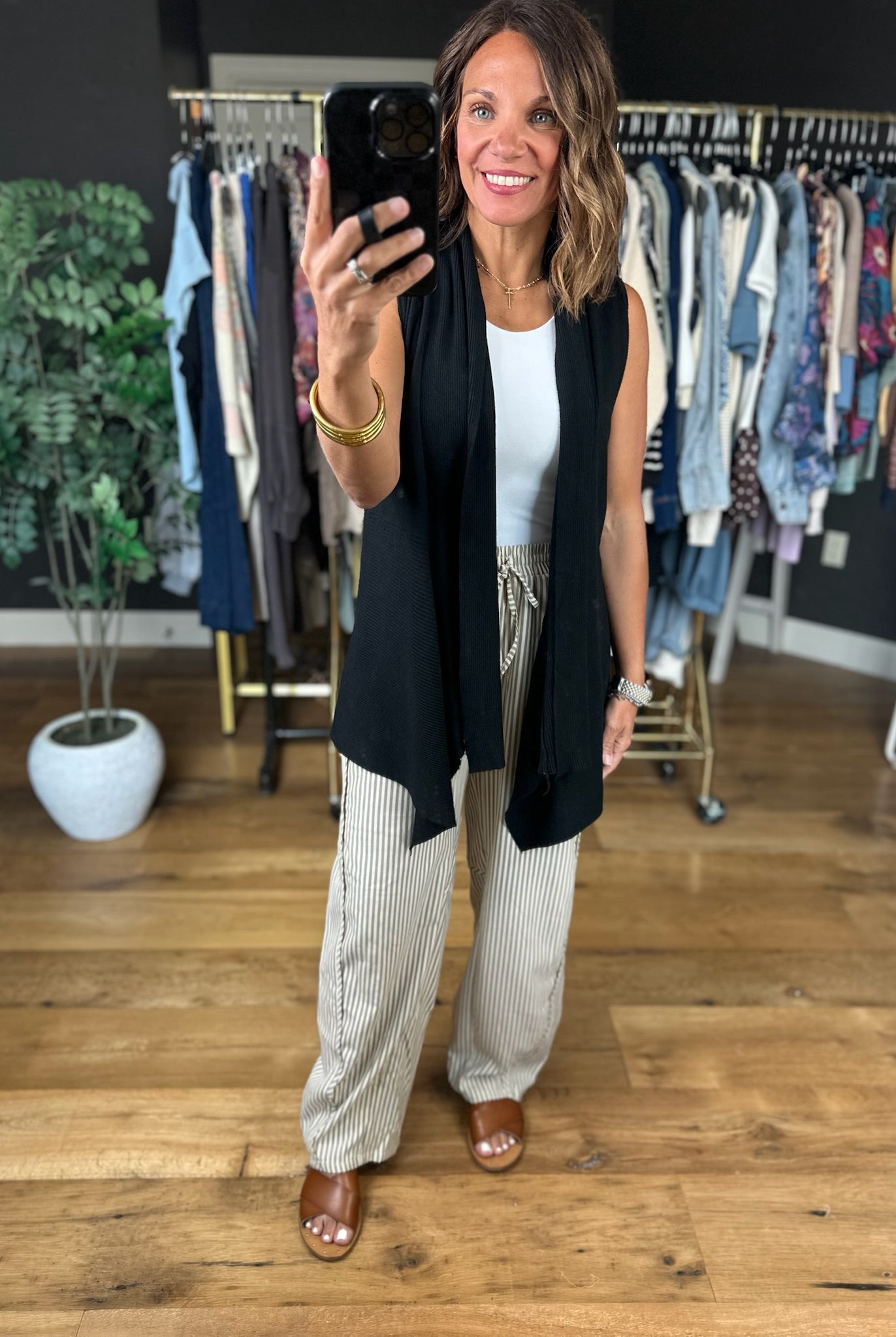 In The Moment Knit Vest-Sleeveless-Allie Rose-Anna Kaytes Boutique, Women's Fashion Boutique in Grinnell, Iowa