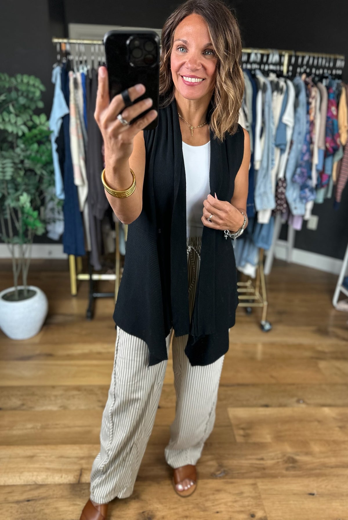 In The Moment Knit Vest-Sleeveless-Allie Rose-Anna Kaytes Boutique, Women's Fashion Boutique in Grinnell, Iowa