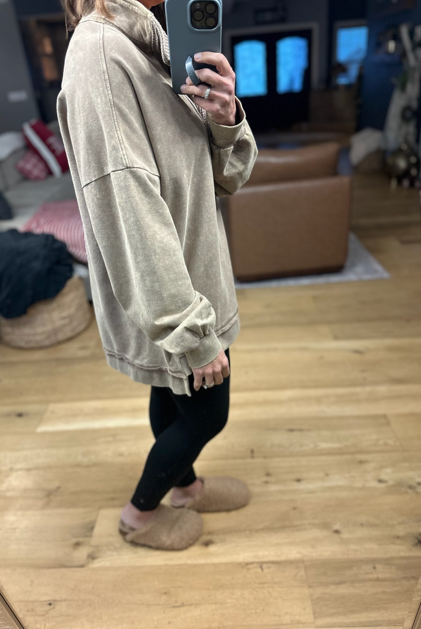 The Best Days Henley-Sweaters-Very J-Anna Kaytes Boutique, Women's Fashion Boutique in Grinnell, Iowa