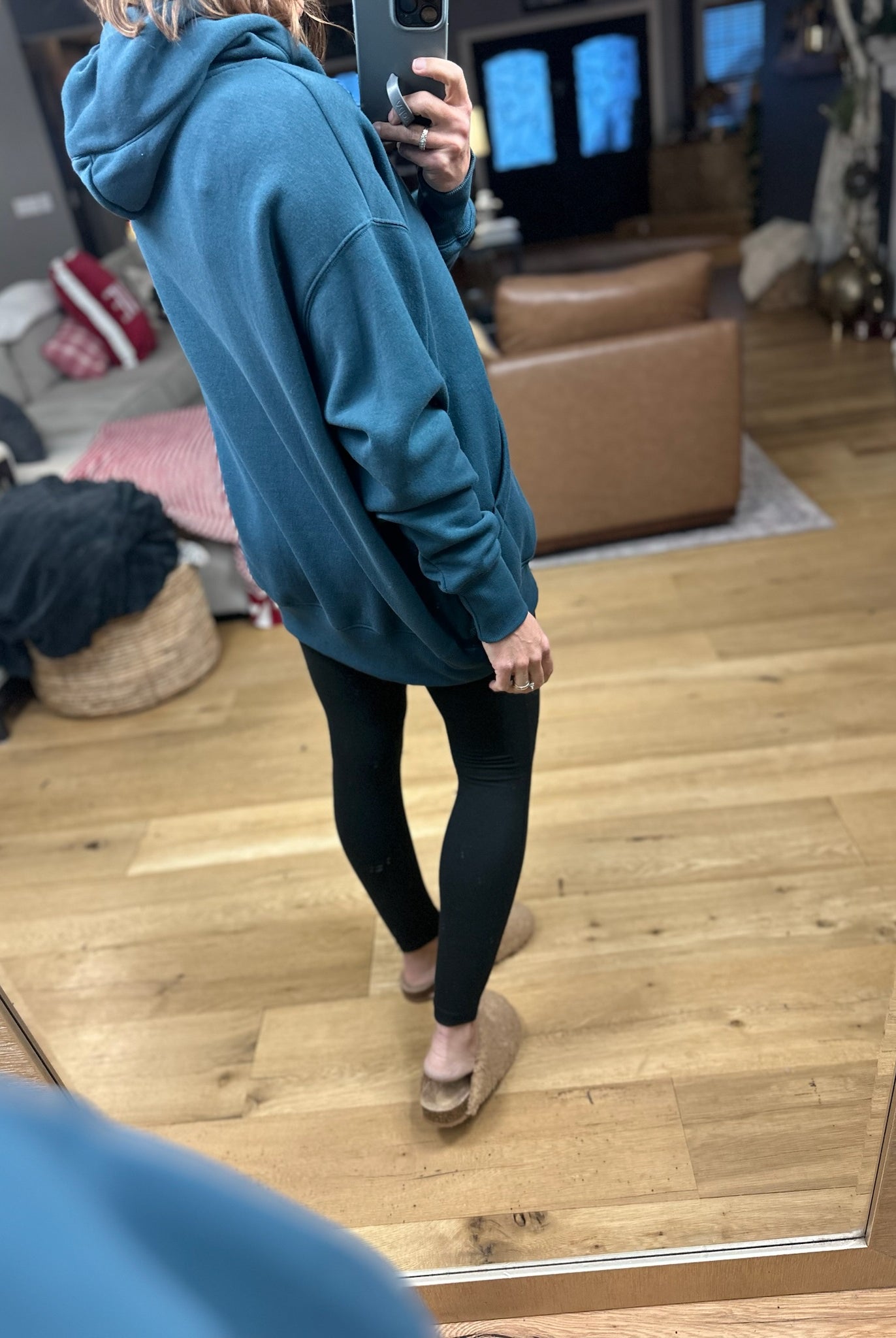 Daydreamer Pocket Hoodie-Sweaters-Mono B-Anna Kaytes Boutique, Women's Fashion Boutique in Grinnell, Iowa