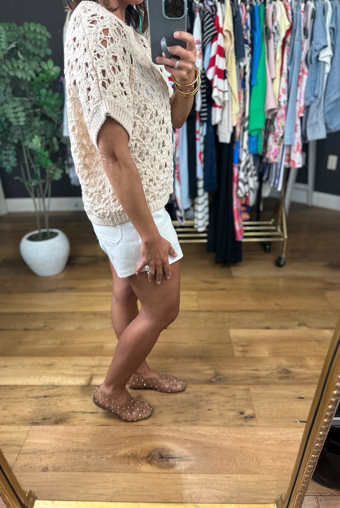 What I've Found Knit Top-Short Sleeves-ee:some-Anna Kaytes Boutique, Women's Fashion Boutique in Grinnell, Iowa
