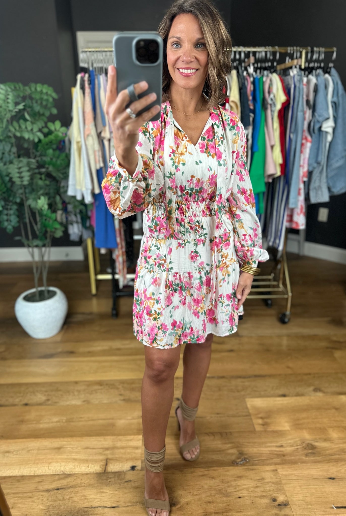 She Will Be Loved Floral Dress-Dresses-Fate-Anna Kaytes Boutique, Women's Fashion Boutique in Grinnell, Iowa