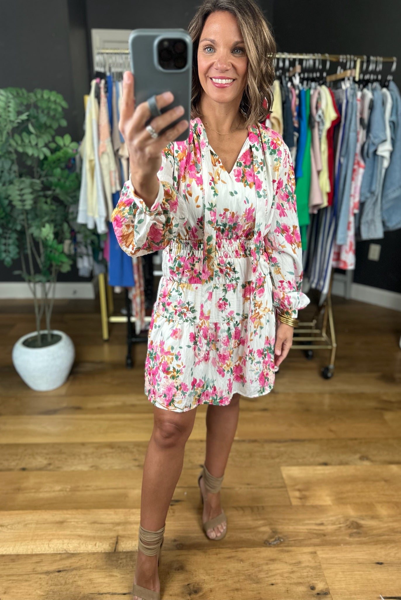 She Will Be Loved Floral Dress-Dresses-Fate-Anna Kaytes Boutique, Women's Fashion Boutique in Grinnell, Iowa
