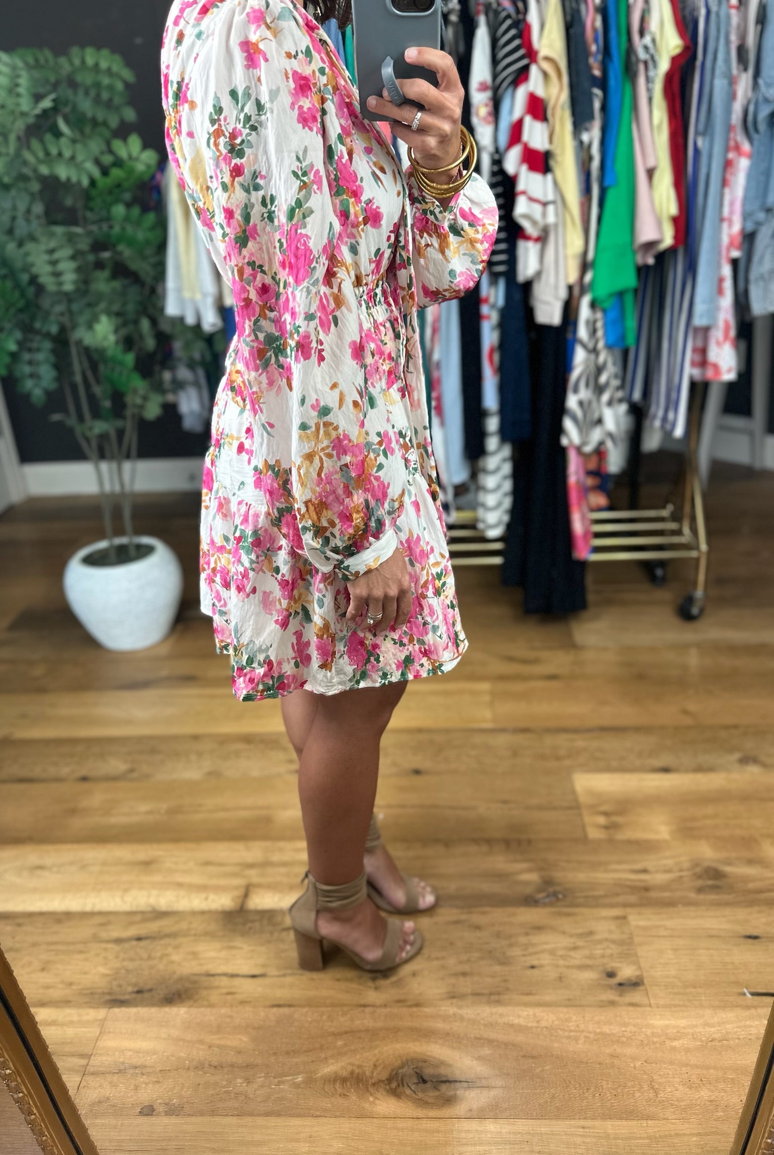 She Will Be Loved Floral Dress-Dresses-Fate-Anna Kaytes Boutique, Women's Fashion Boutique in Grinnell, Iowa