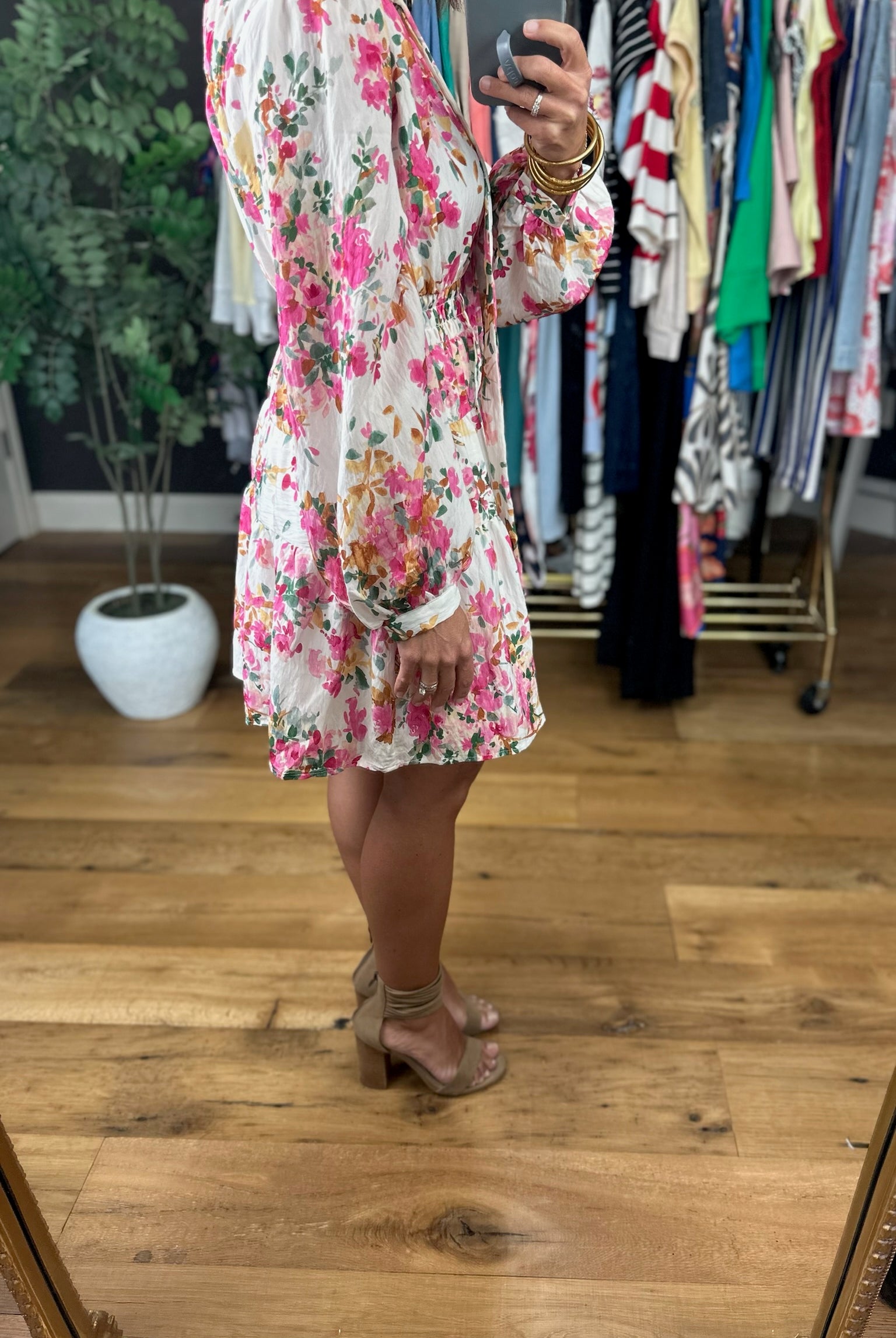 She Will Be Loved Floral Dress-Dresses-Fate-Anna Kaytes Boutique, Women's Fashion Boutique in Grinnell, Iowa