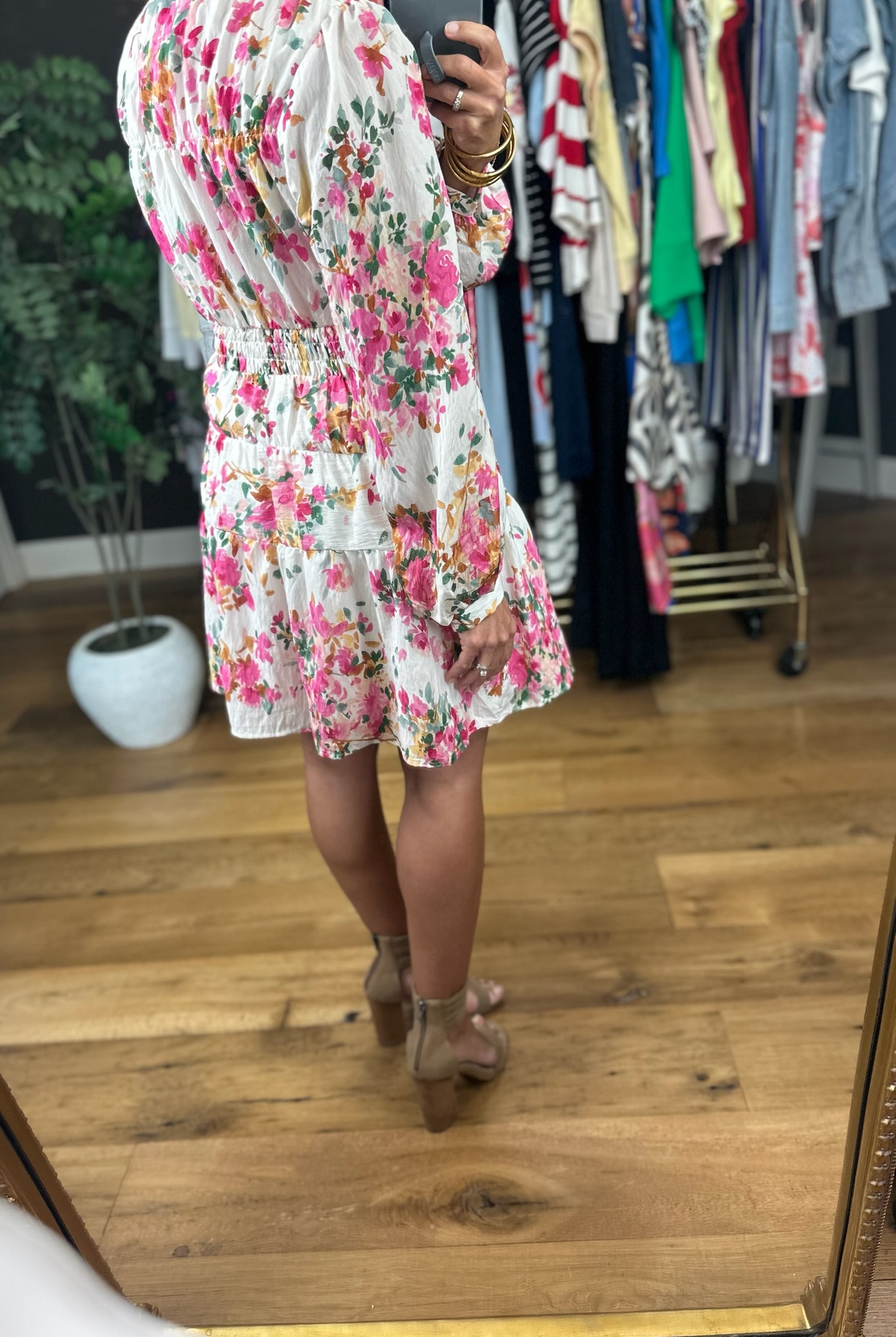 She Will Be Loved Floral Dress-Dresses-Fate-Anna Kaytes Boutique, Women's Fashion Boutique in Grinnell, Iowa