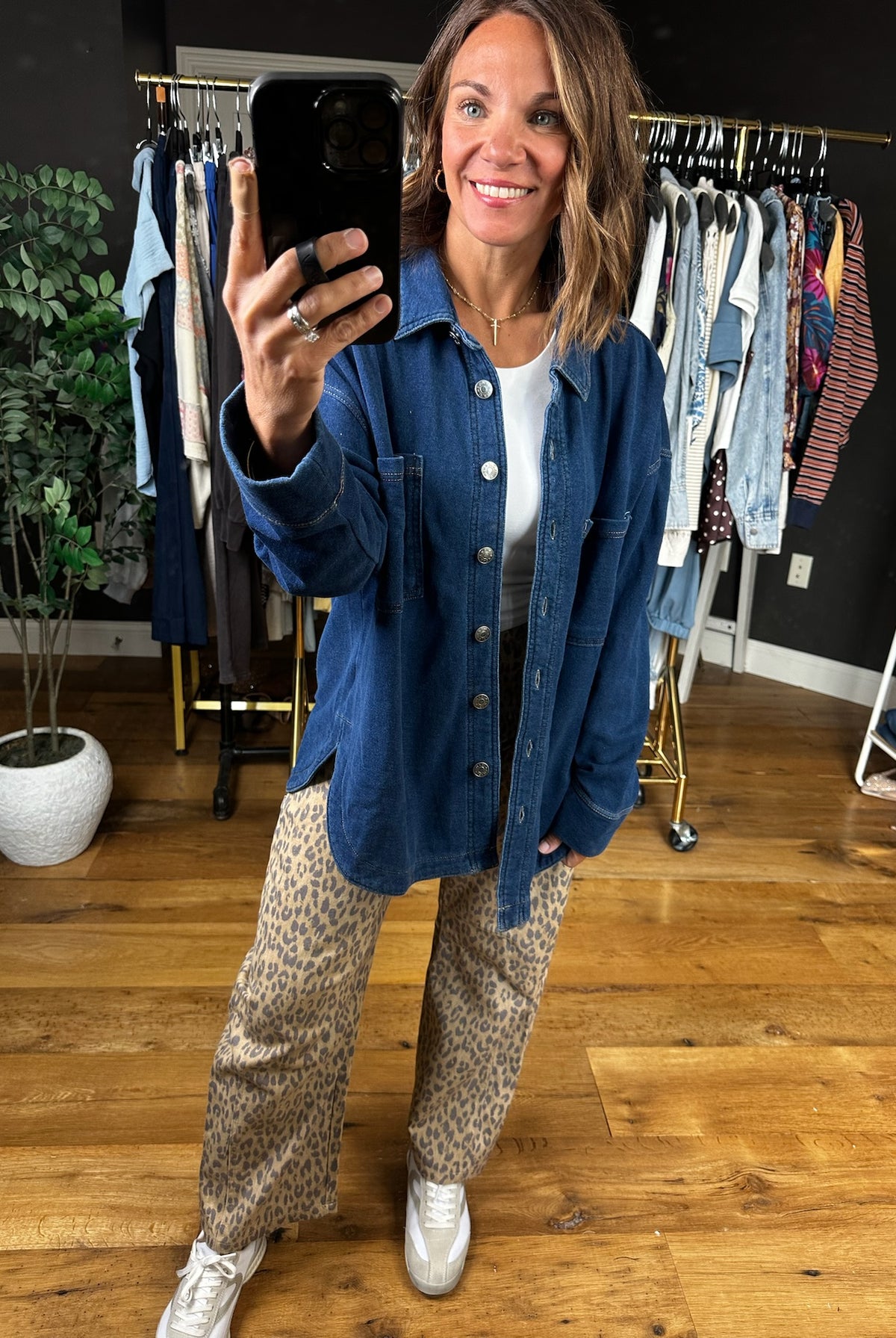 Making Perfect Sense Shacket-Sweaters-Be Cool-Anna Kaytes Boutique, Women's Fashion Boutique in Grinnell, Iowa