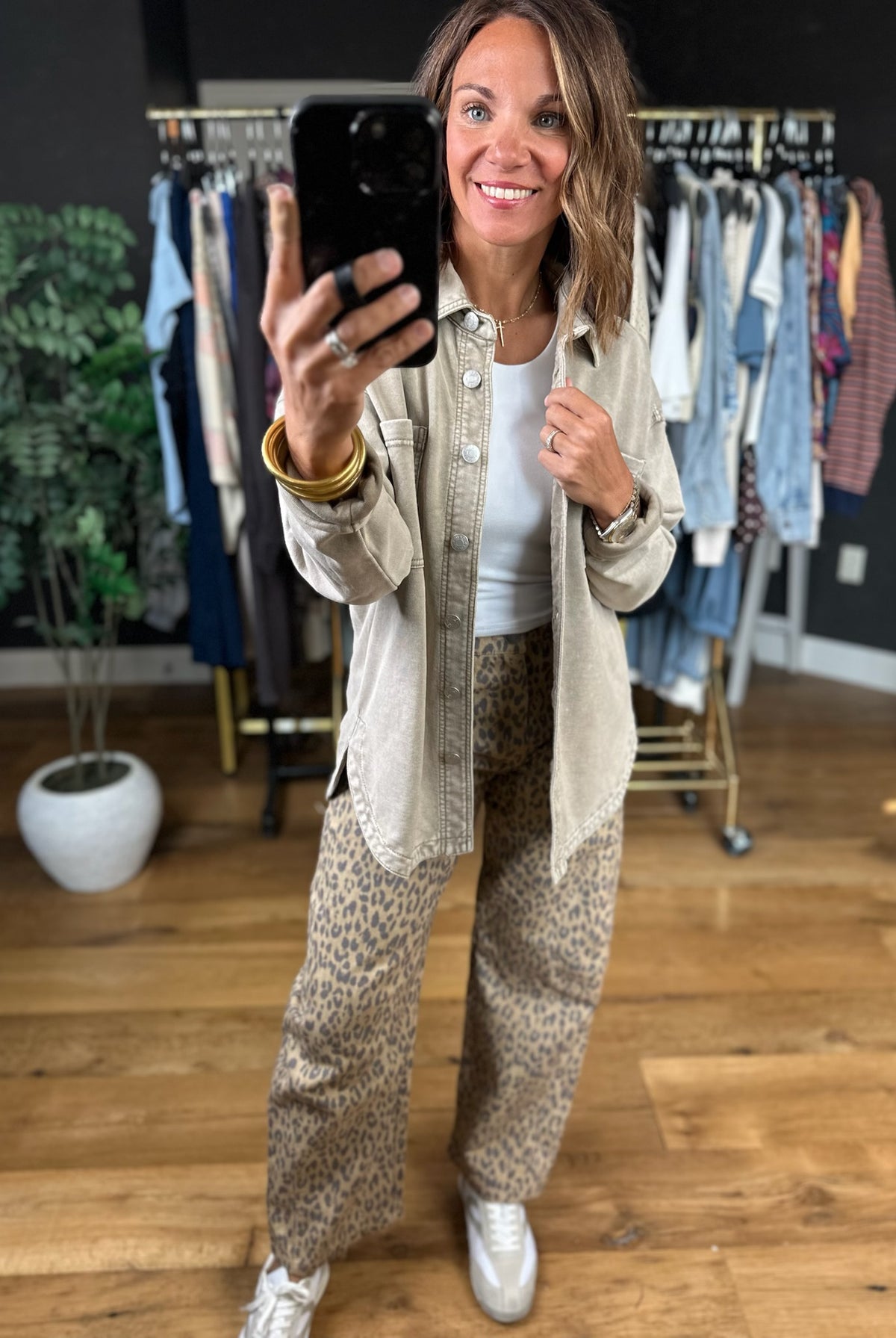 Making Perfect Sense Shacket-Sweaters-Be Cool-Anna Kaytes Boutique, Women's Fashion Boutique in Grinnell, Iowa