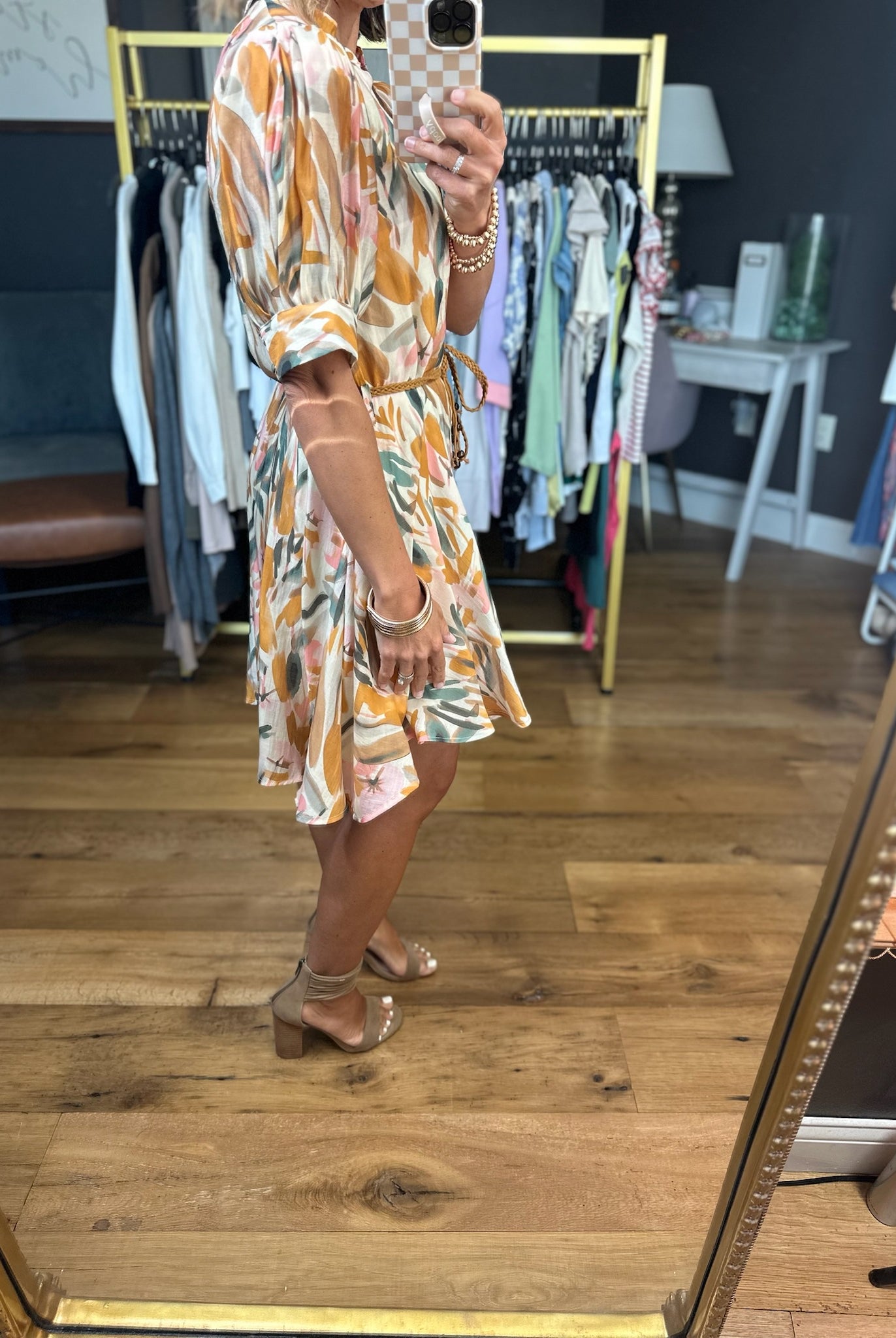 Something About This Tie-Waist Dress - Multiple Options-Entro-Anna Kaytes Boutique, Women's Fashion Boutique in Grinnell, Iowa