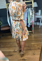 Something About This Tie-Waist Dress - Multiple Options-Entro-Anna Kaytes Boutique, Women's Fashion Boutique in Grinnell, Iowa