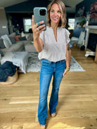 Final Thoughts Flutter Sleeve Top - Coco-Eesome-Anna Kaytes Boutique, Women's Fashion Boutique in Grinnell, Iowa