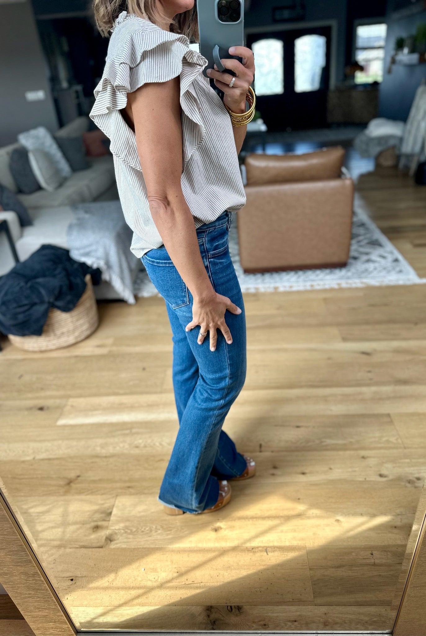 Final Thoughts Flutter Sleeve Top - Coco-Eesome-Anna Kaytes Boutique, Women's Fashion Boutique in Grinnell, Iowa