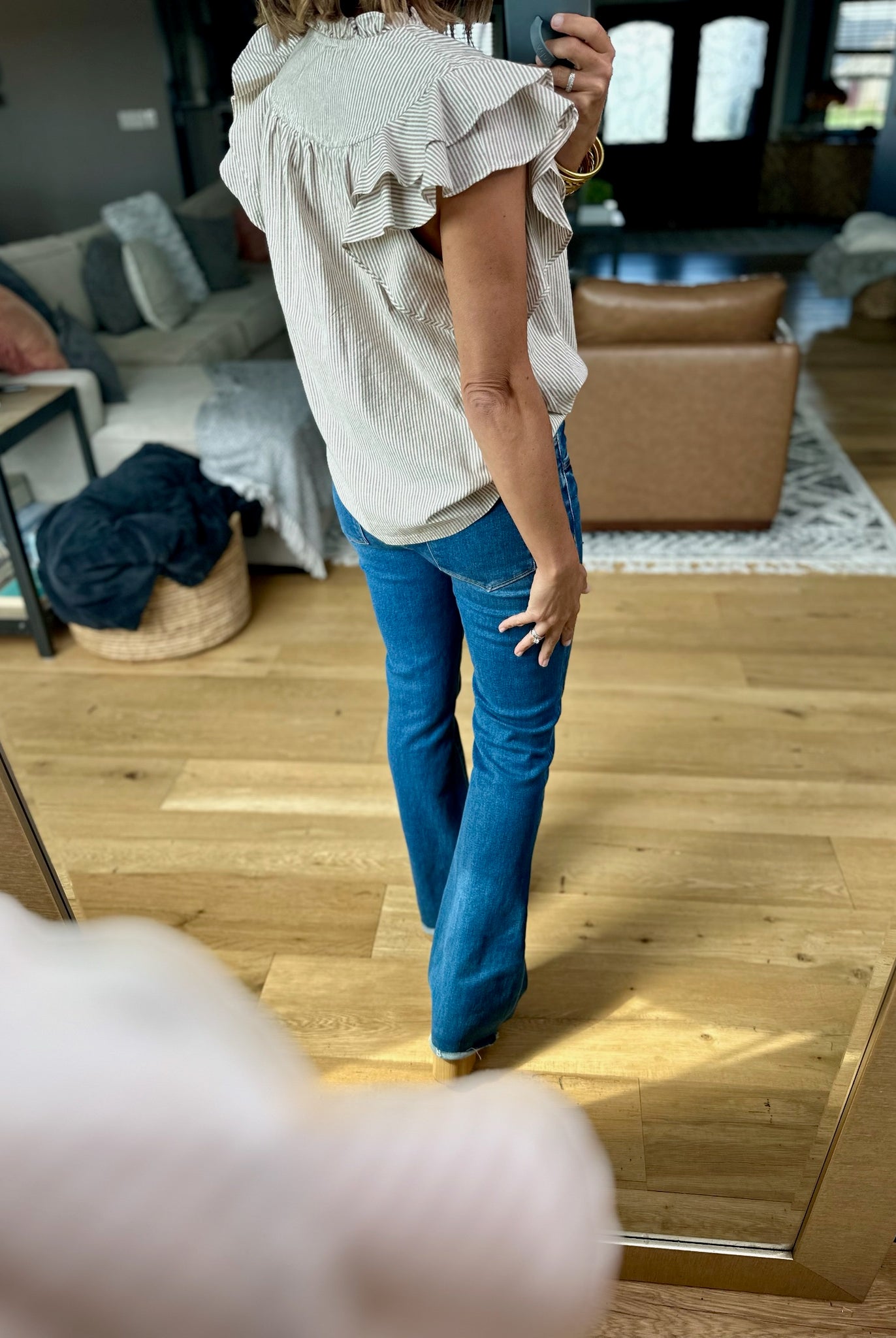 Final Thoughts Flutter Sleeve Top - Coco-Eesome-Anna Kaytes Boutique, Women's Fashion Boutique in Grinnell, Iowa