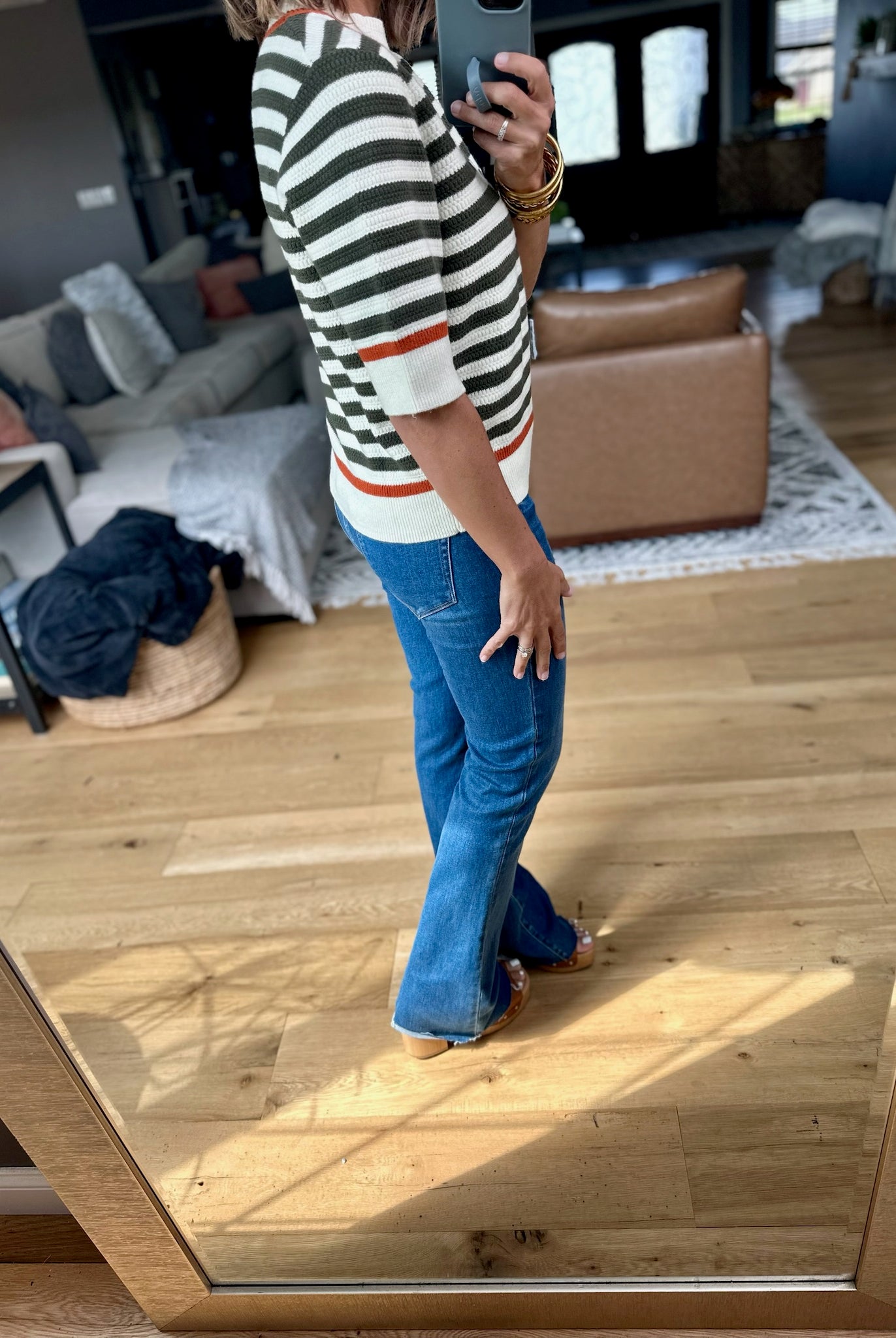 Big Weekend Ahead Striped Knit-THML-Anna Kaytes Boutique, Women's Fashion Boutique in Grinnell, Iowa