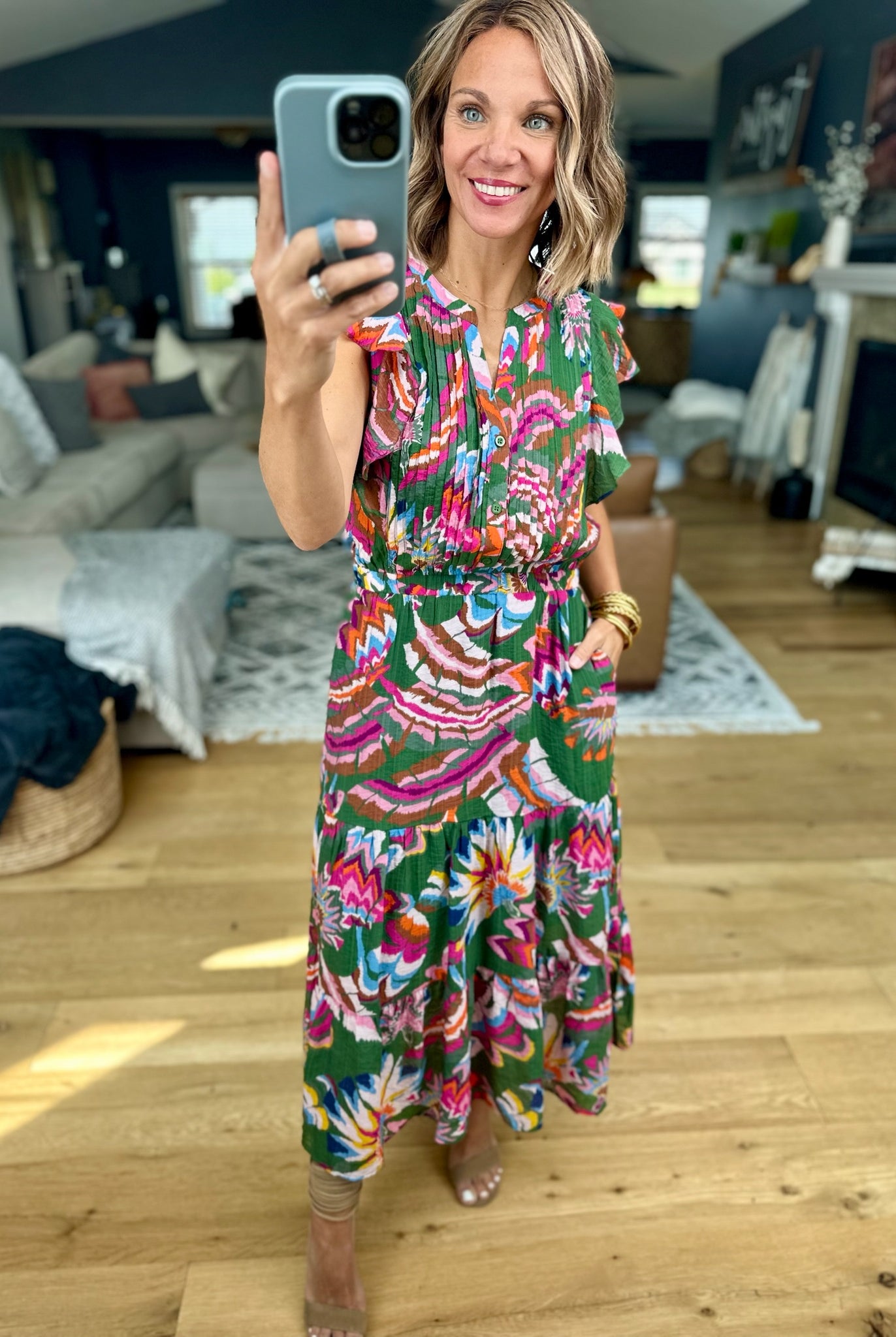 High Expectations Pocket Maxi Dress-THML-Anna Kaytes Boutique, Women's Fashion Boutique in Grinnell, Iowa