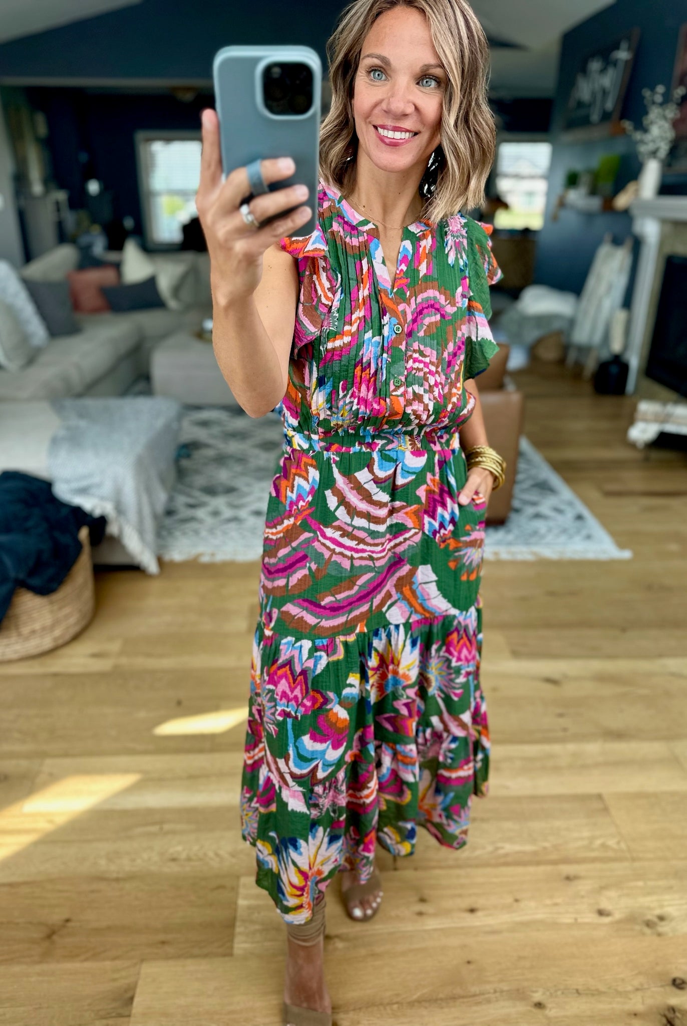 High Expectations Pocket Maxi Dress-THML-Anna Kaytes Boutique, Women's Fashion Boutique in Grinnell, Iowa