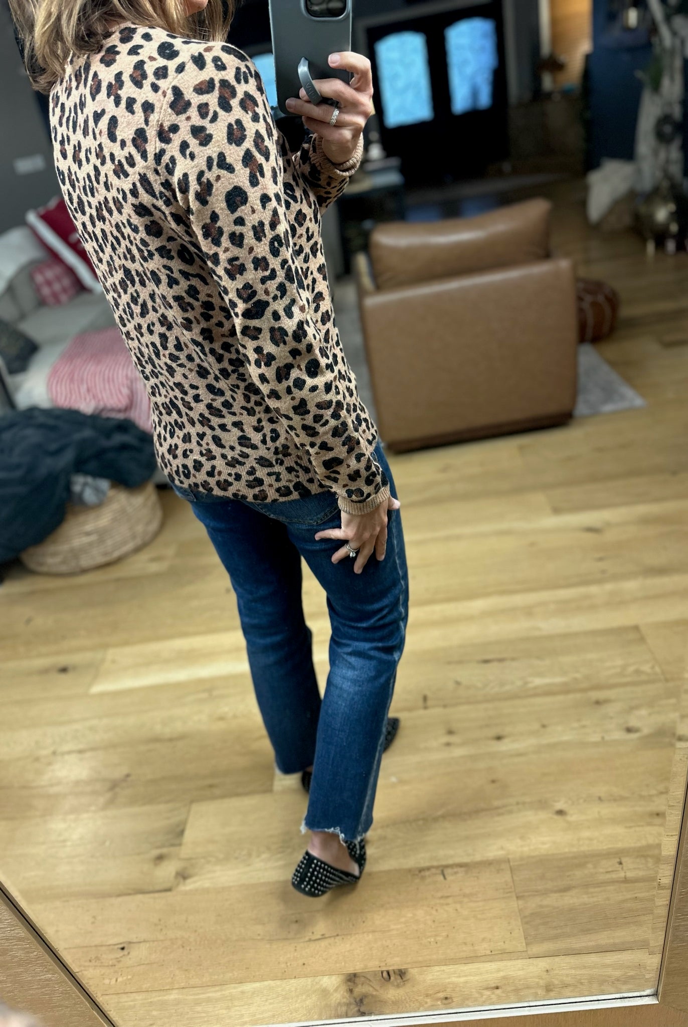 My Mission Animal Print Knit-Sweaters-Staccato-Anna Kaytes Boutique, Women's Fashion Boutique in Grinnell, Iowa