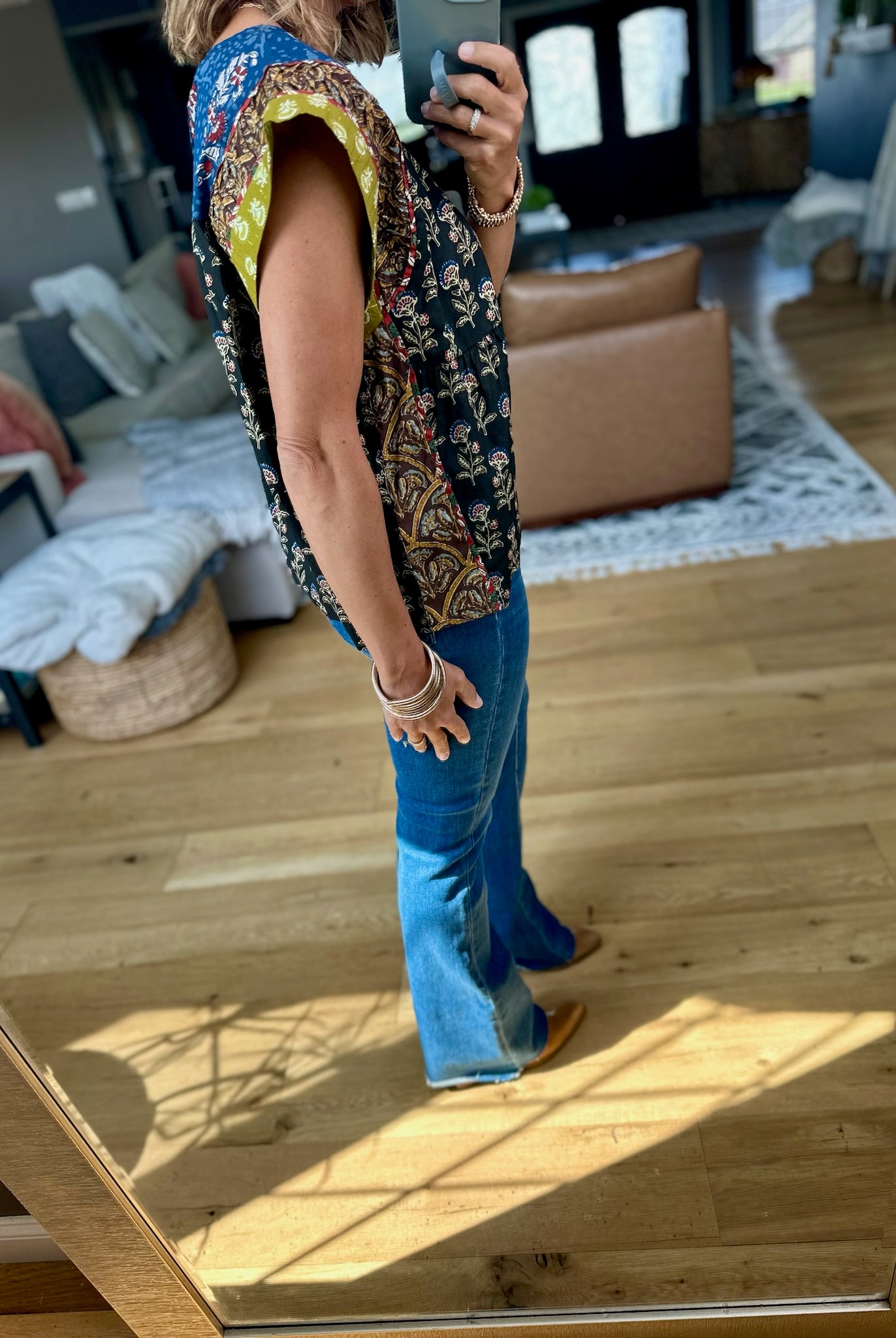 In Every Way Patchwork Top-THML-Anna Kaytes Boutique, Women's Fashion Boutique in Grinnell, Iowa