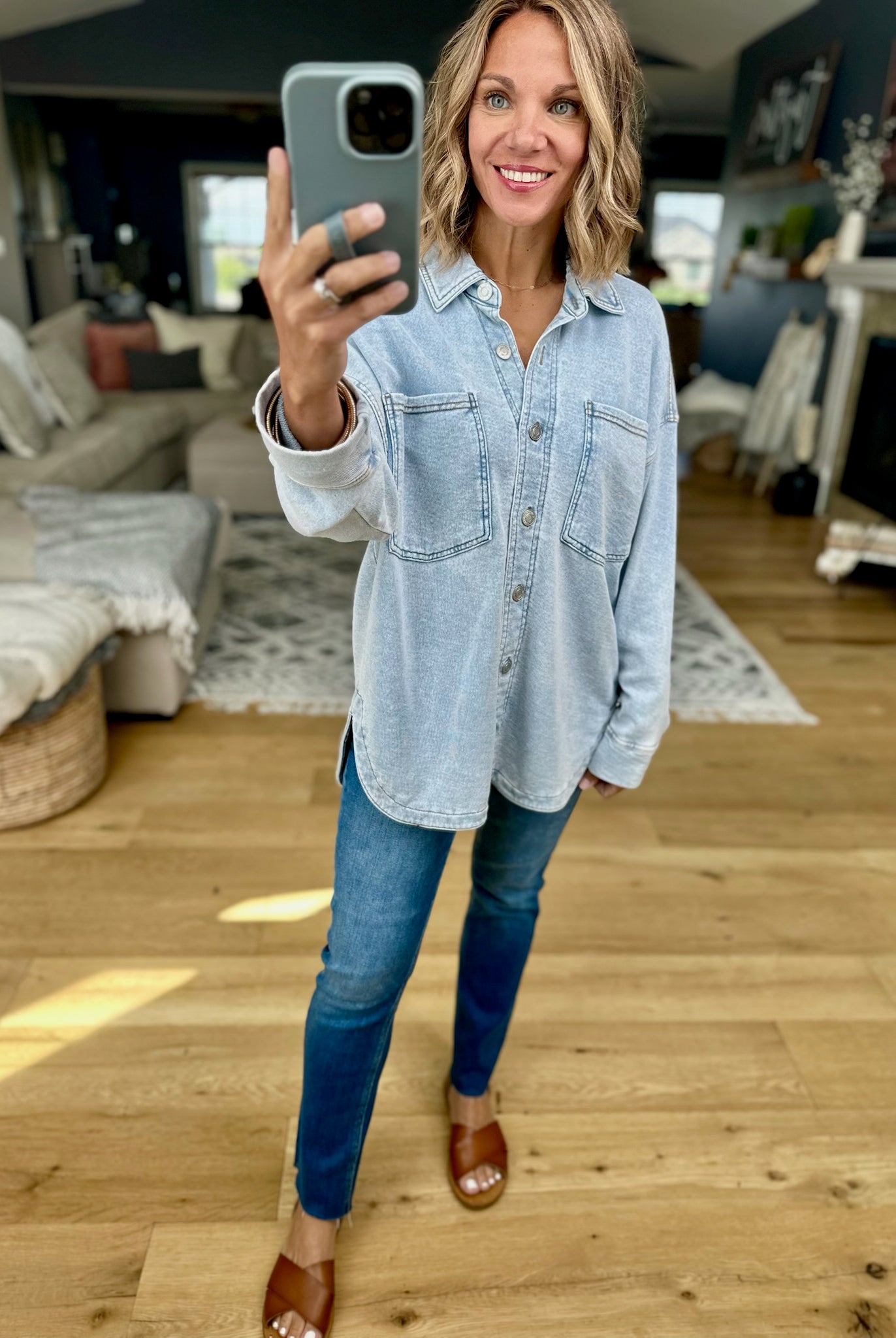 Z-Supply Jenna Shacket-Z Supply-Anna Kaytes Boutique, Women's Fashion Boutique in Grinnell, Iowa