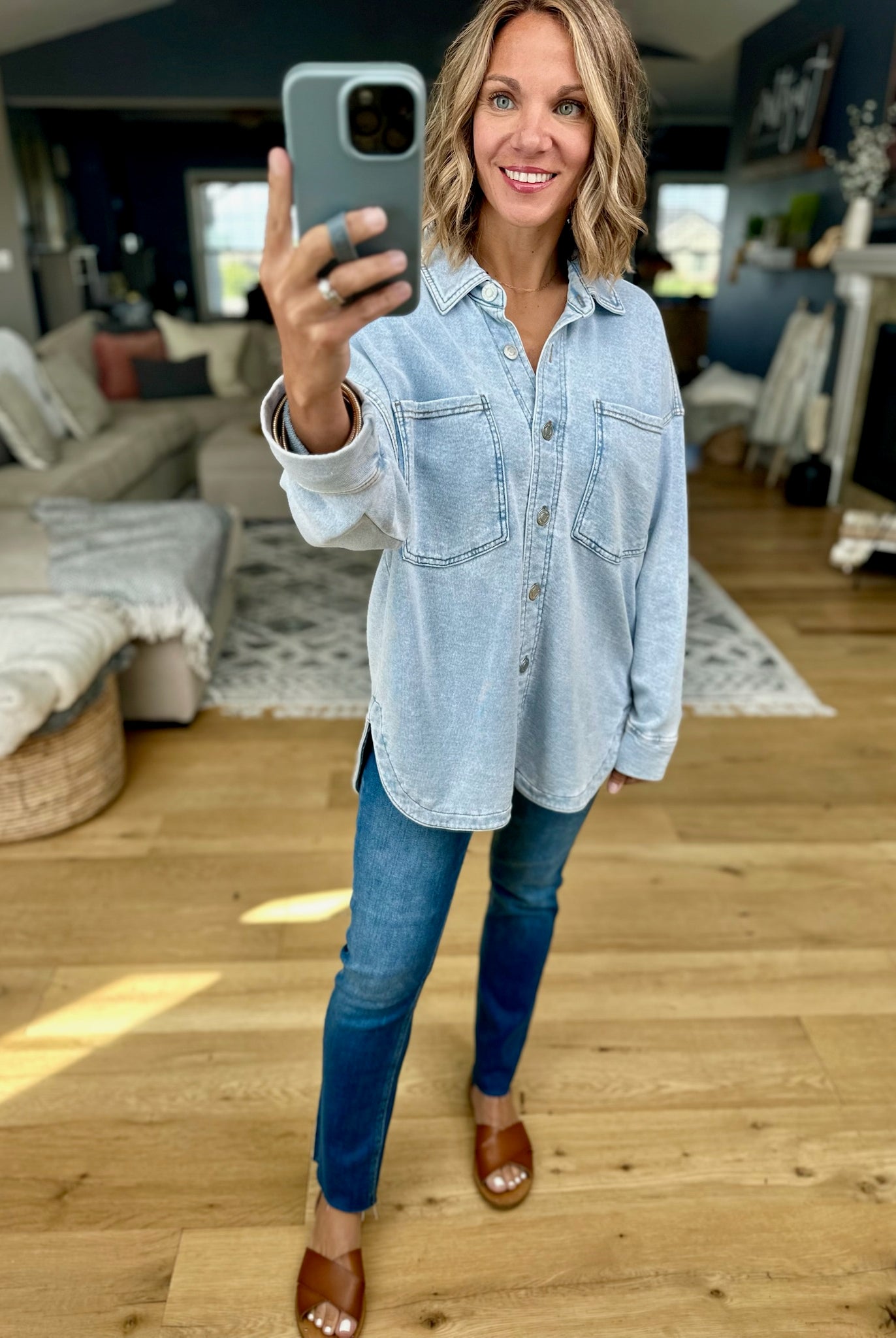 Z-Supply Jenna Shacket-Z Supply-Anna Kaytes Boutique, Women's Fashion Boutique in Grinnell, Iowa