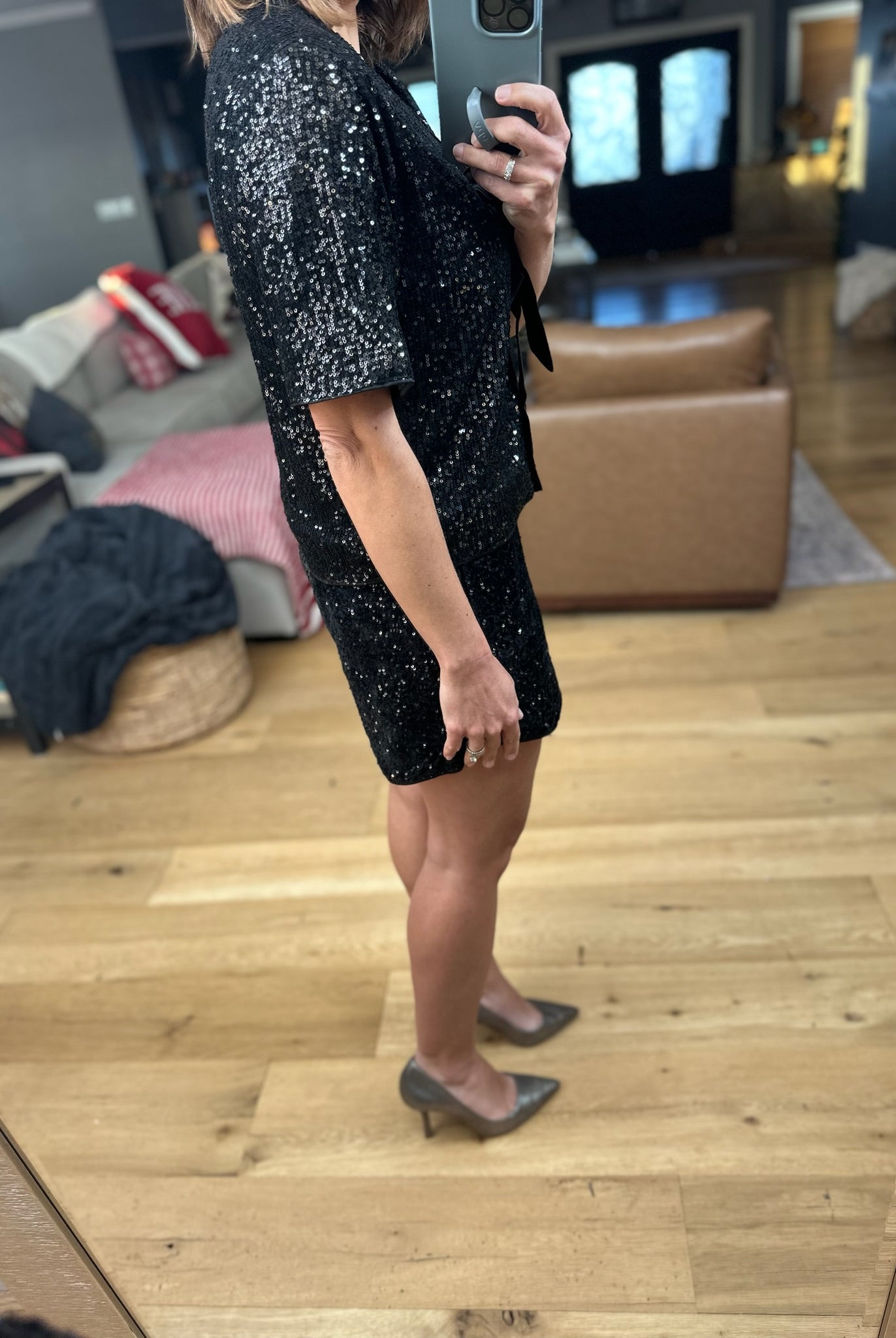 A New Me Sequin 2-Piece Set-Dresses-Wishlist-Anna Kaytes Boutique, Women's Fashion Boutique in Grinnell, Iowa