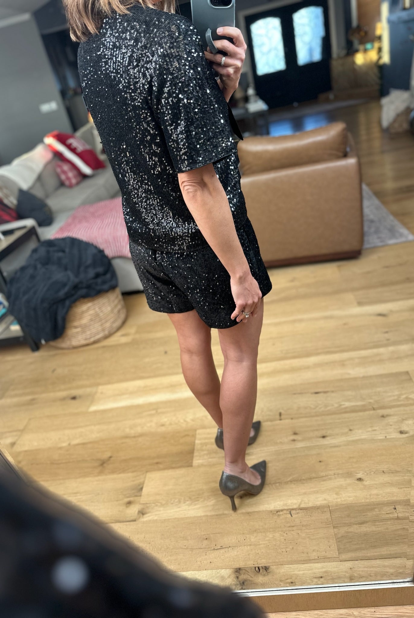 A New Me Sequin 2-Piece Set-Dresses-Wishlist-Anna Kaytes Boutique, Women's Fashion Boutique in Grinnell, Iowa