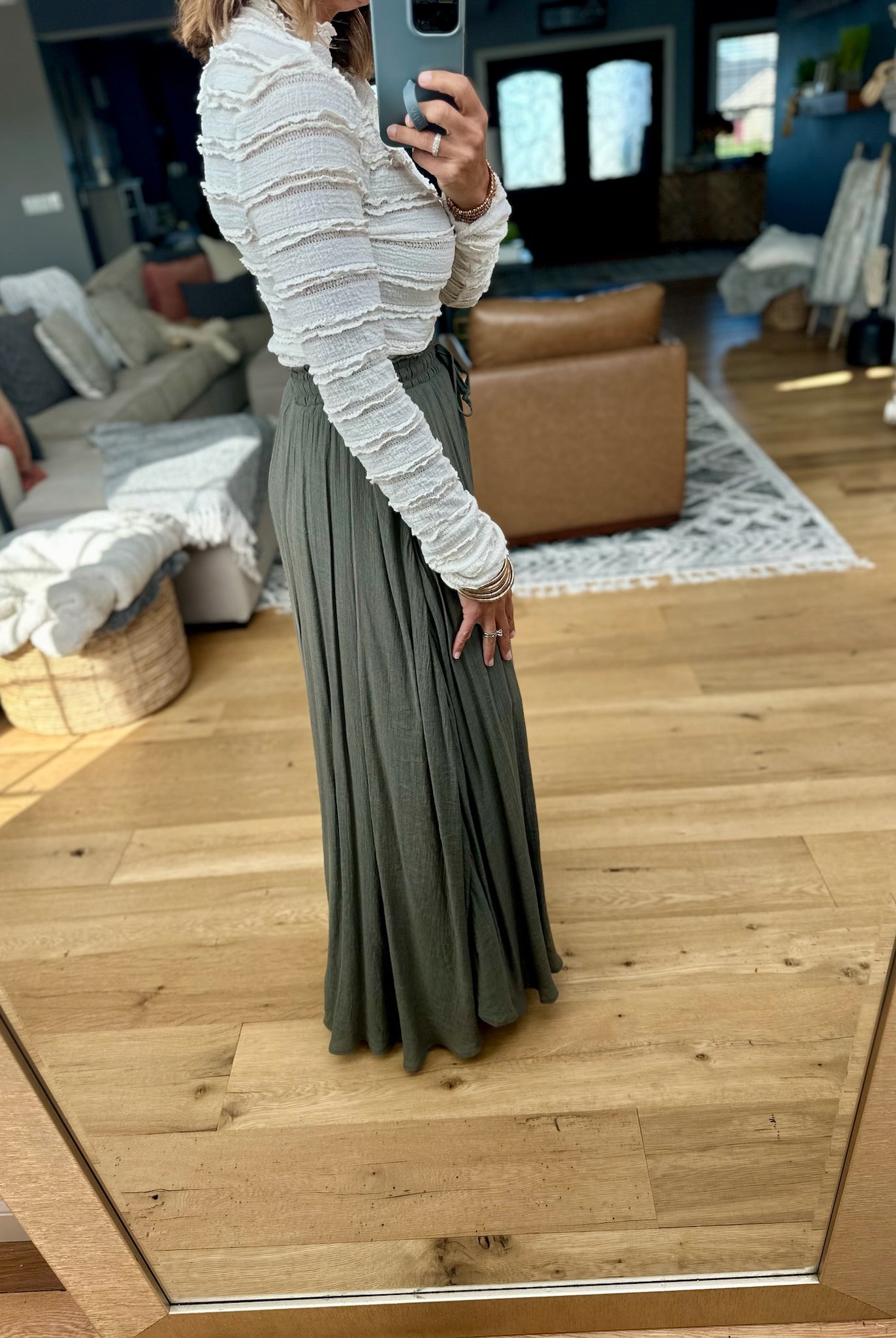 Pick You Up Tie-Waist Maxi Skirt-Wishlist-Anna Kaytes Boutique, Women's Fashion Boutique in Grinnell, Iowa