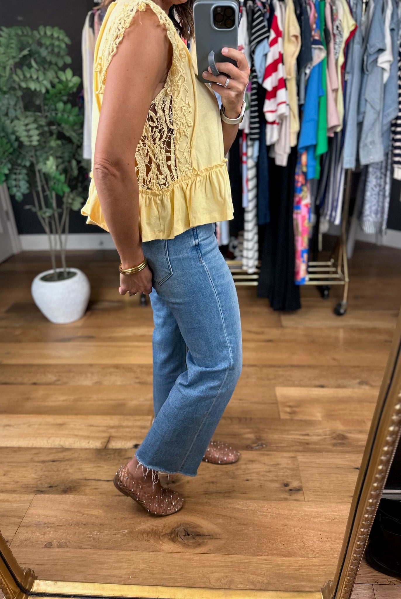 The Right Path Peplum Top-Sleeveless-ee:some-Anna Kaytes Boutique, Women's Fashion Boutique in Grinnell, Iowa