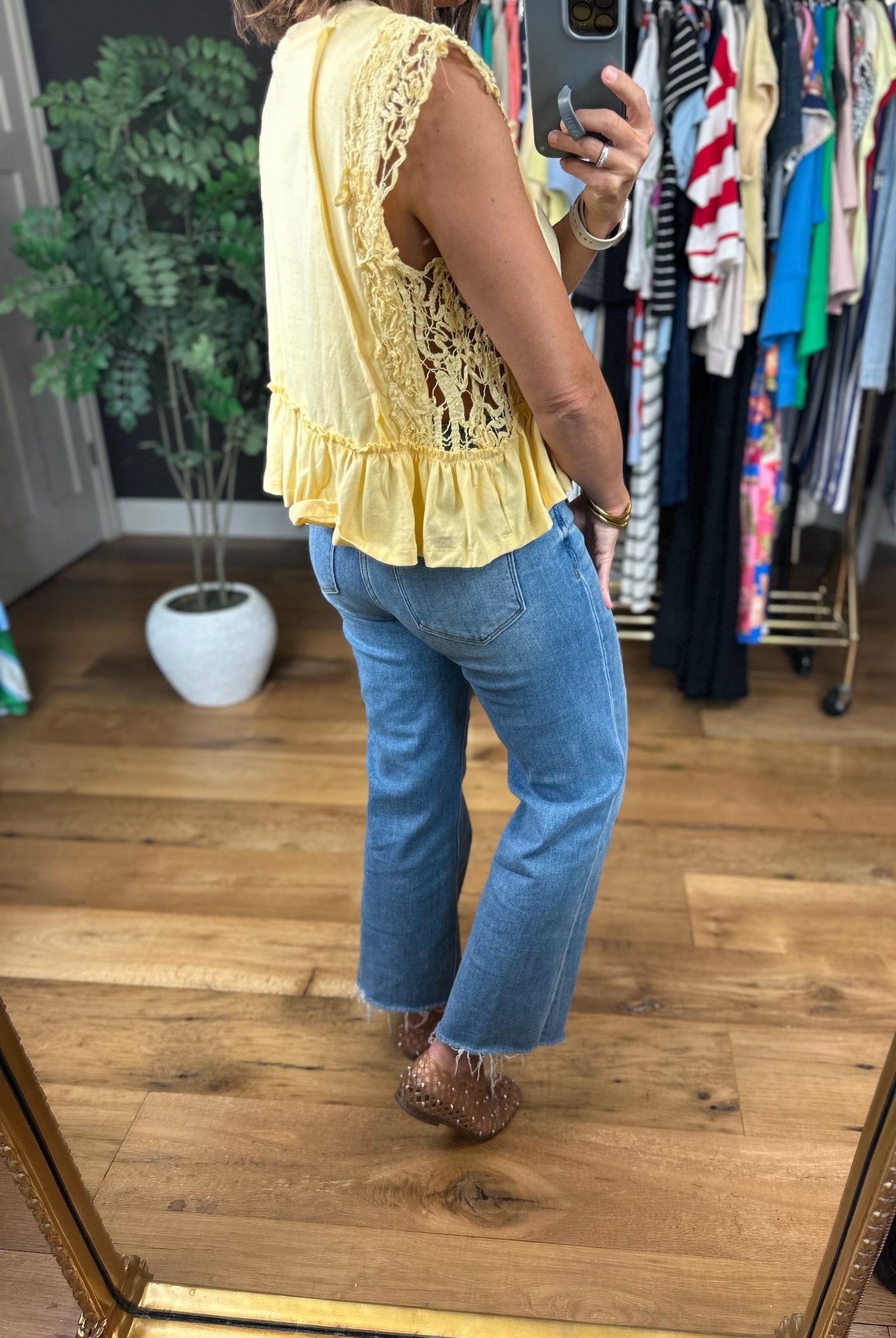 The Right Path Peplum Top-Sleeveless-ee:some-Anna Kaytes Boutique, Women's Fashion Boutique in Grinnell, Iowa