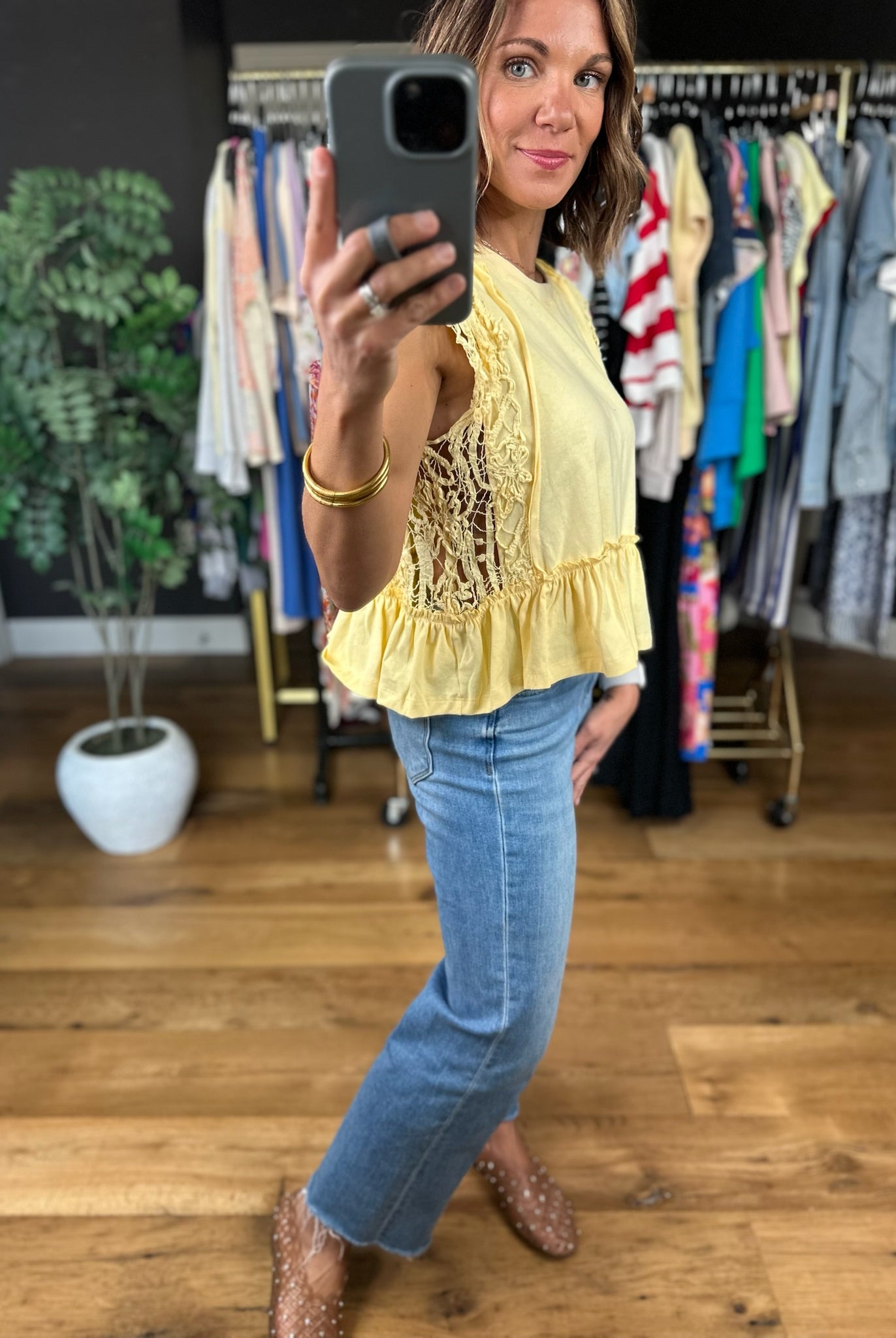 The Right Path Peplum Top-Sleeveless-ee:some-Anna Kaytes Boutique, Women's Fashion Boutique in Grinnell, Iowa