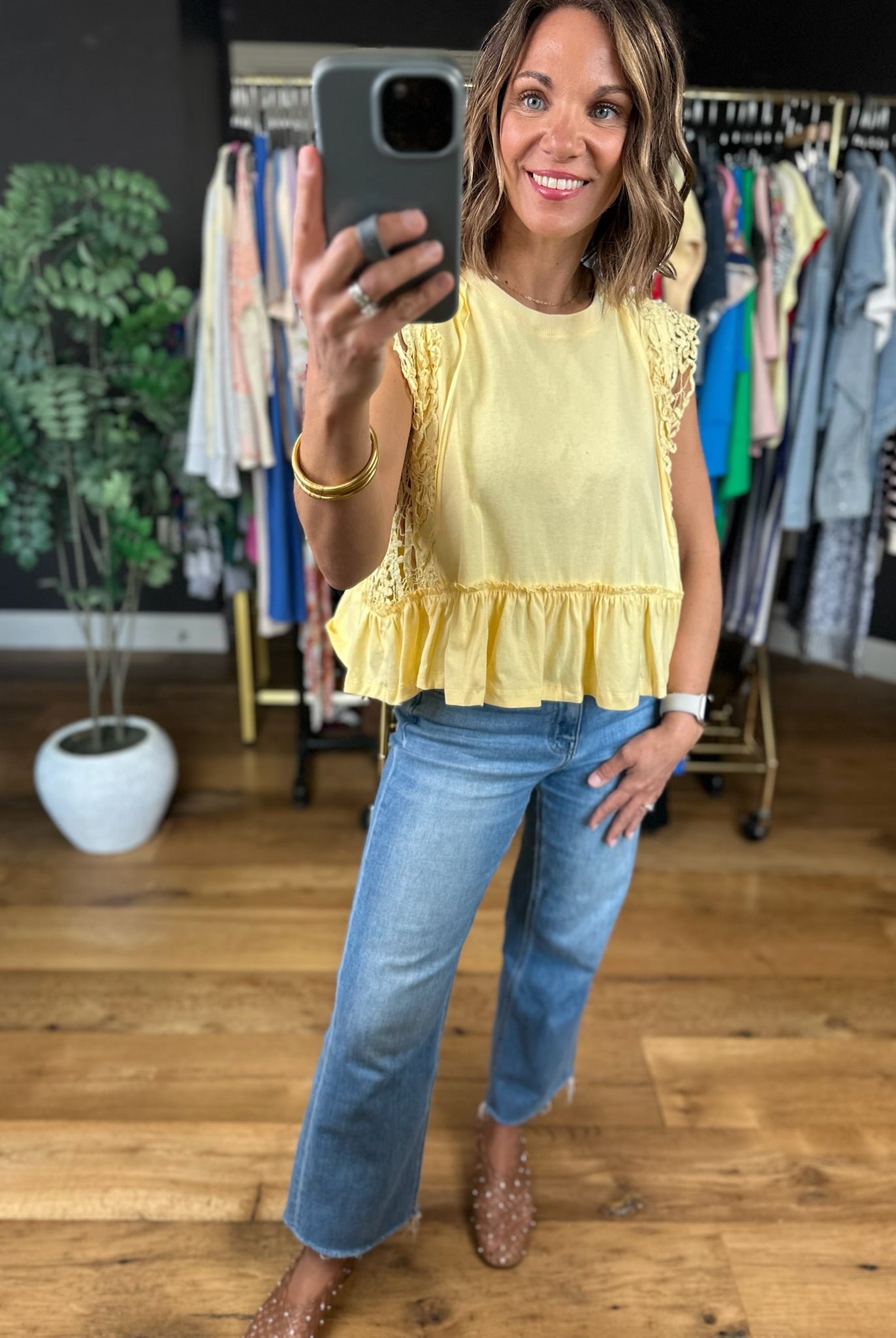 The Right Path Peplum Top-Sleeveless-ee:some-Anna Kaytes Boutique, Women's Fashion Boutique in Grinnell, Iowa