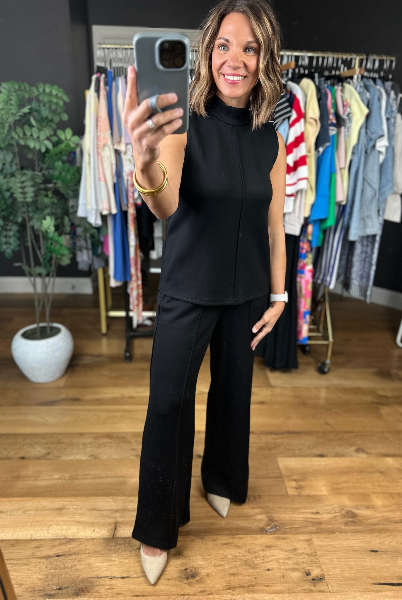 Get Things Done 2-Piece Set-Sleeveless-Entro-Anna Kaytes Boutique, Women's Fashion Boutique in Grinnell, Iowa