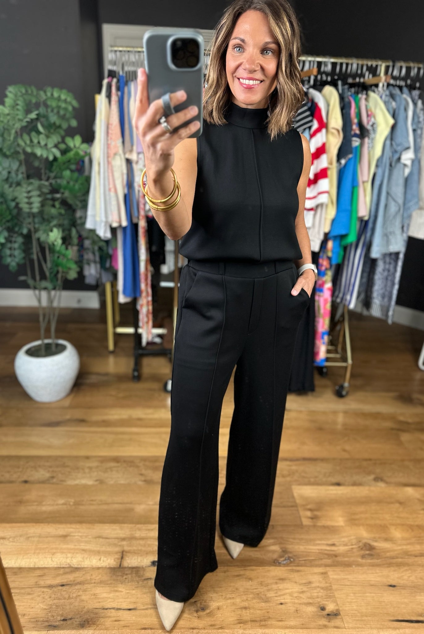 Get Things Done 2-Piece Set-Sleeveless-Entro-Anna Kaytes Boutique, Women's Fashion Boutique in Grinnell, Iowa