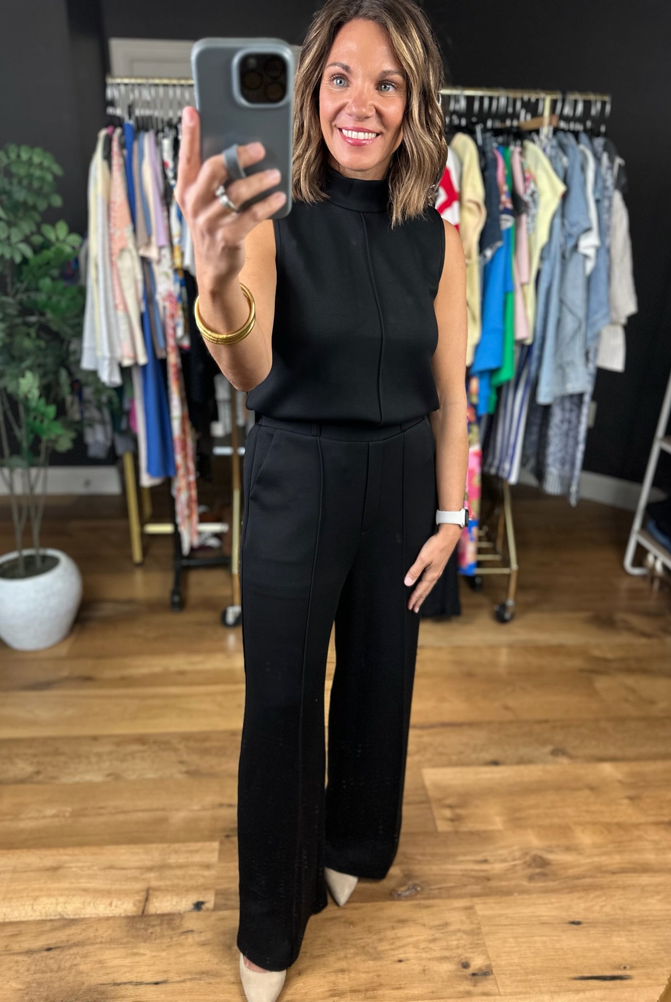 Get Things Done 2-Piece Set-Sleeveless-Entro-Anna Kaytes Boutique, Women's Fashion Boutique in Grinnell, Iowa