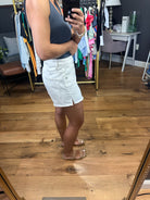 No Matter What Denim Short-Sleeveless-Wishlist-Anna Kaytes Boutique, Women's Fashion Boutique in Grinnell, Iowa