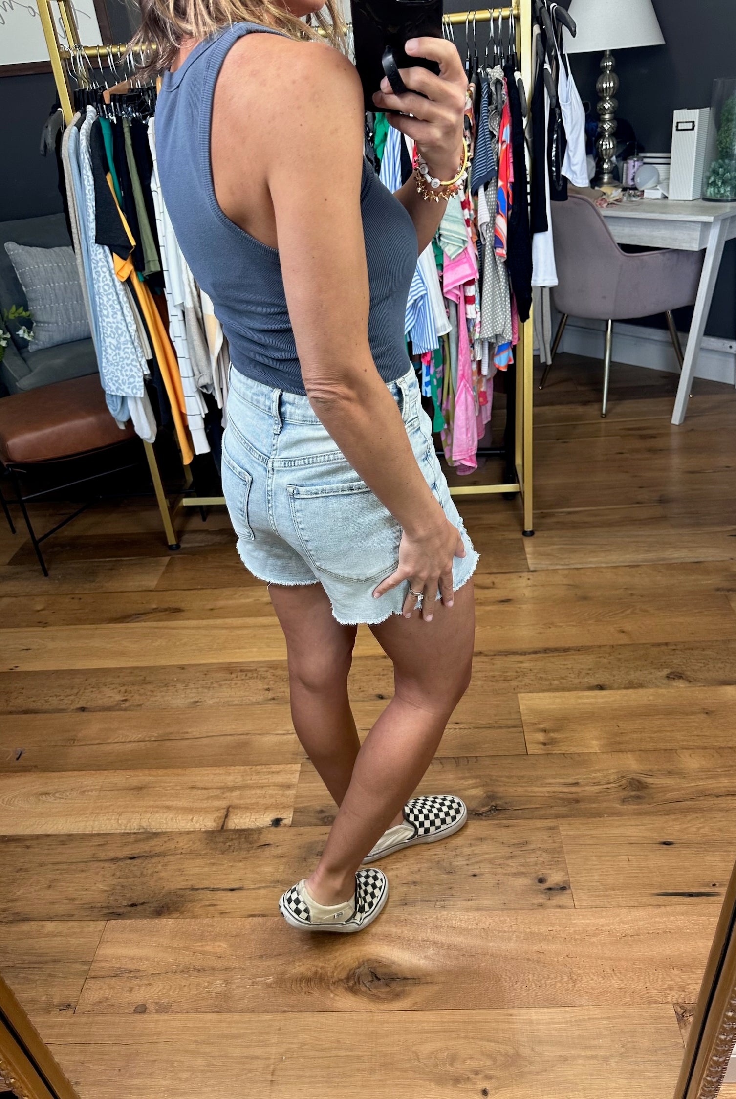 The Mia Scoop Tank - Multiple Options-Sleeveless-Be Cool 19284-Anna Kaytes Boutique, Women's Fashion Boutique in Grinnell, Iowa